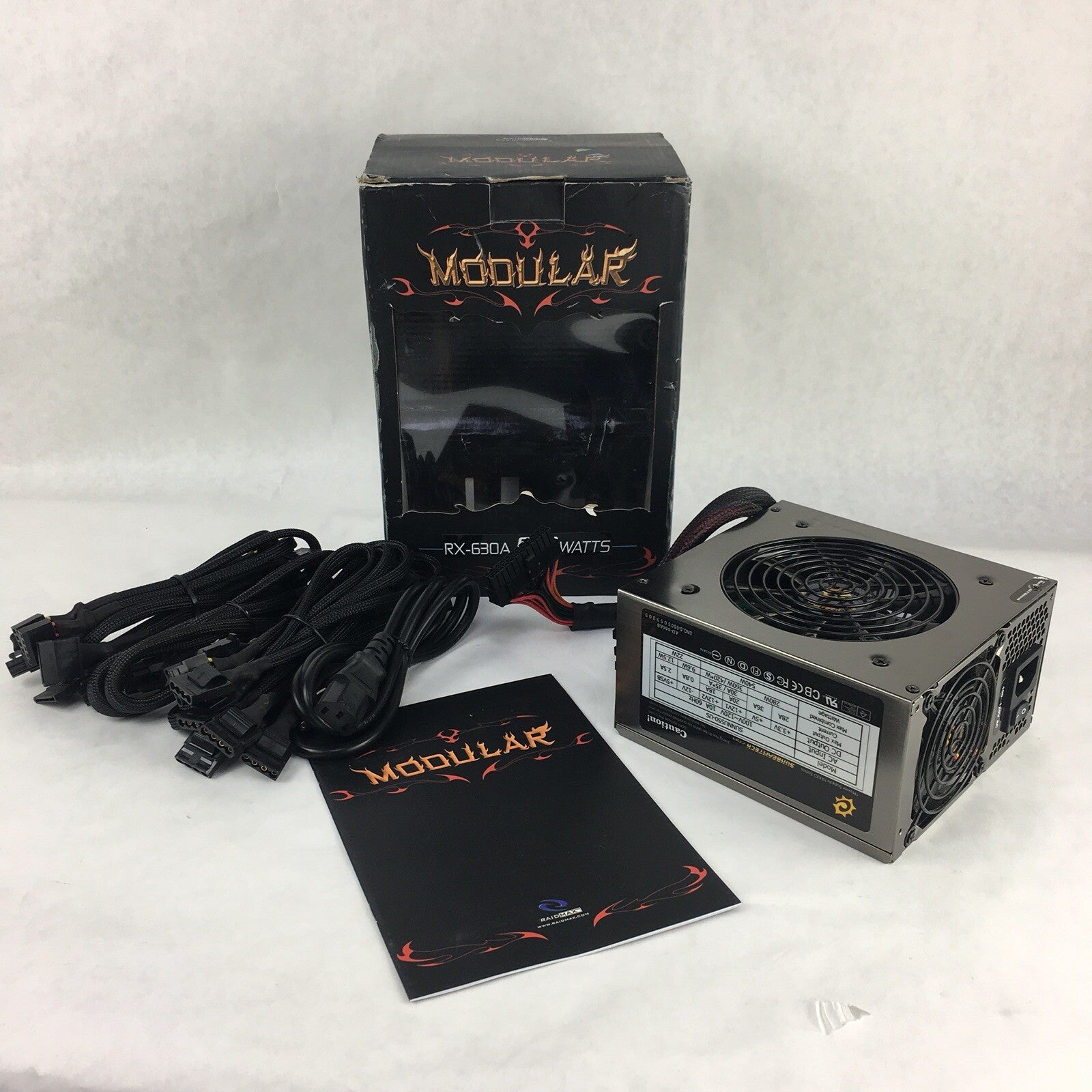 Sunbeam NUUO SUNNU550-US-BK 550W ATX12V / EPS12V SLI Certified CrossFire Ready