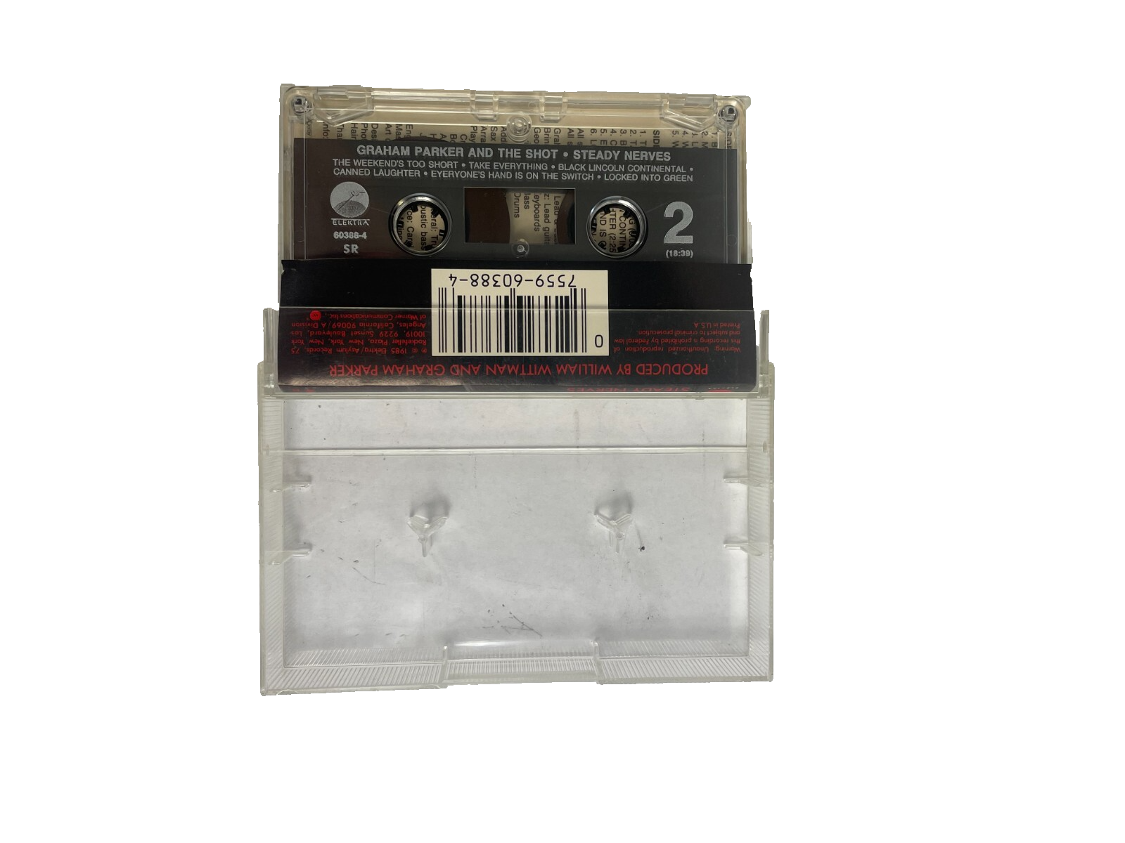Graham Parker And The Shot Steady Nerves Break Them Down Mighty Rivers #Cassette