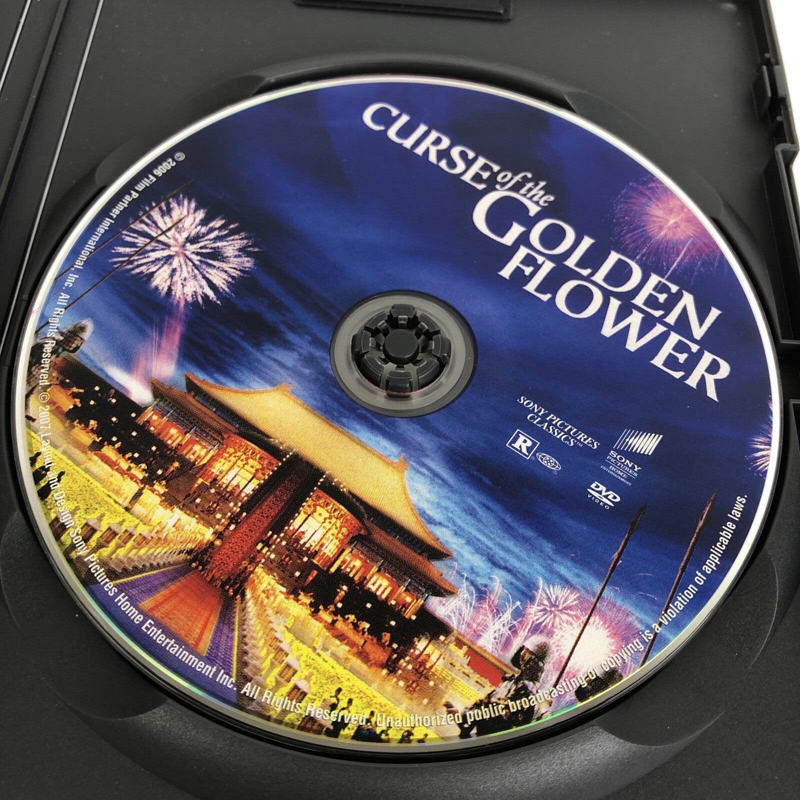 Curse of the Golden Flower + Crouching Tiger Hidden Dragon DVD Video Lot * VGC *