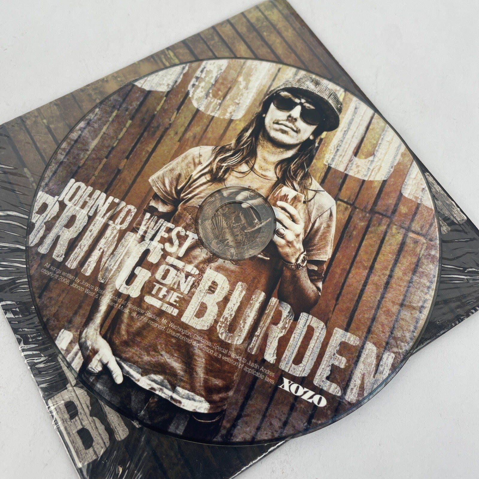 JOHNZO WEST - Bring on the Burden - Digital Audio CD, 2008 XOZO Records - UVW