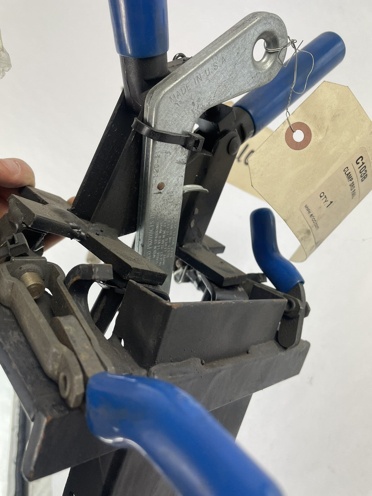 ERICO C103B 3RD Third Rail Clamp Assembly Contact Third Rail Base