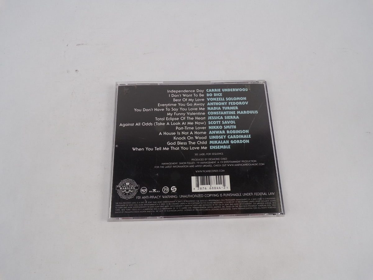 American Idol Season 4 The Showstoppers Independence Day Carrie Underwood CD#68