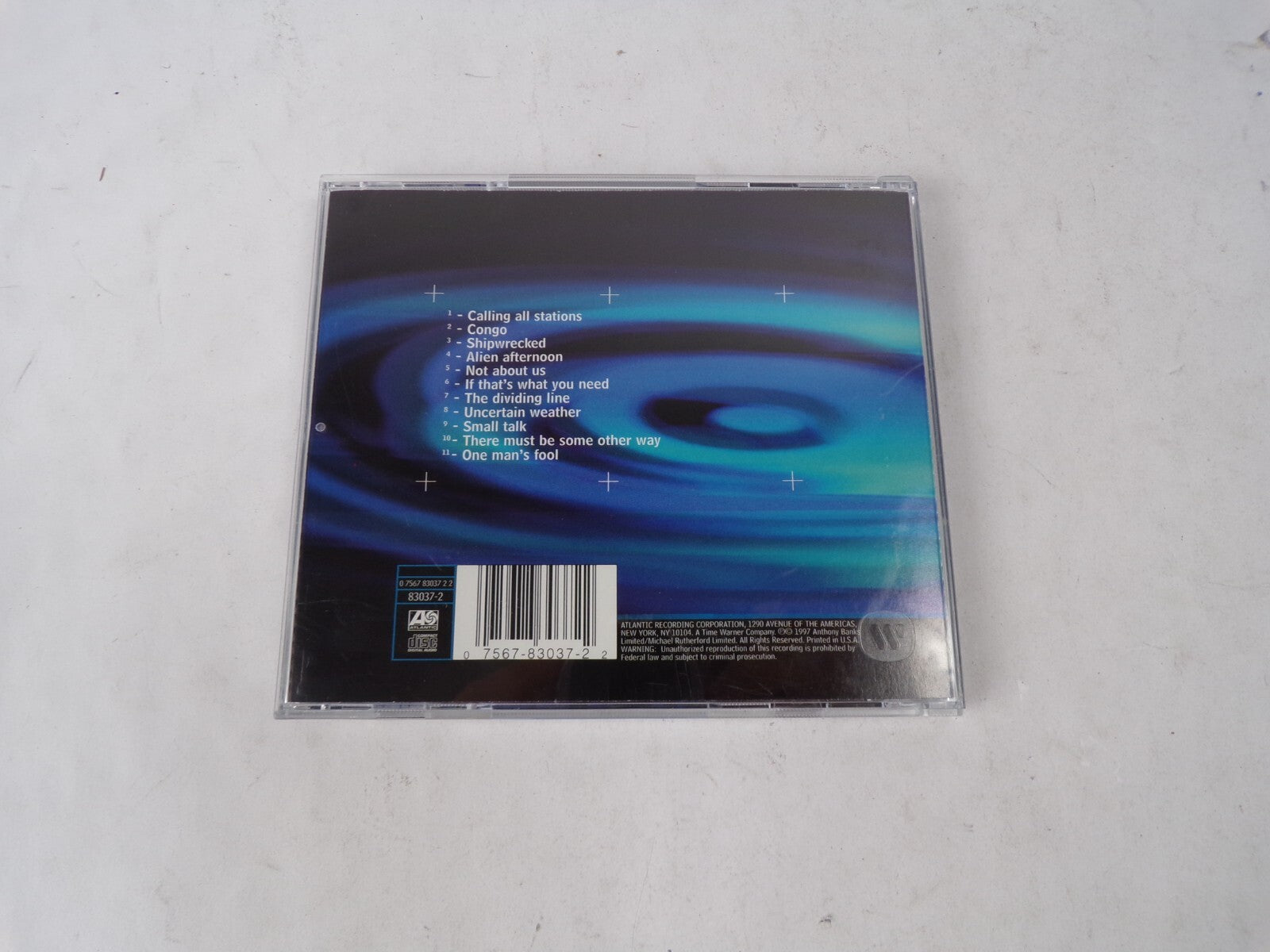 Genesis Calling All Stations Congo Shipwrecked Alien Afternoon Not About UsCD#62
