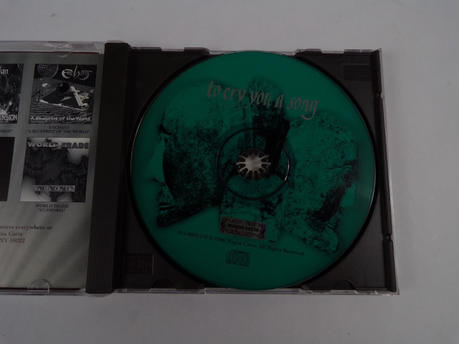 To Cry You A Song A Collection OF Tull Tales Magna Carta Teacher CD#41