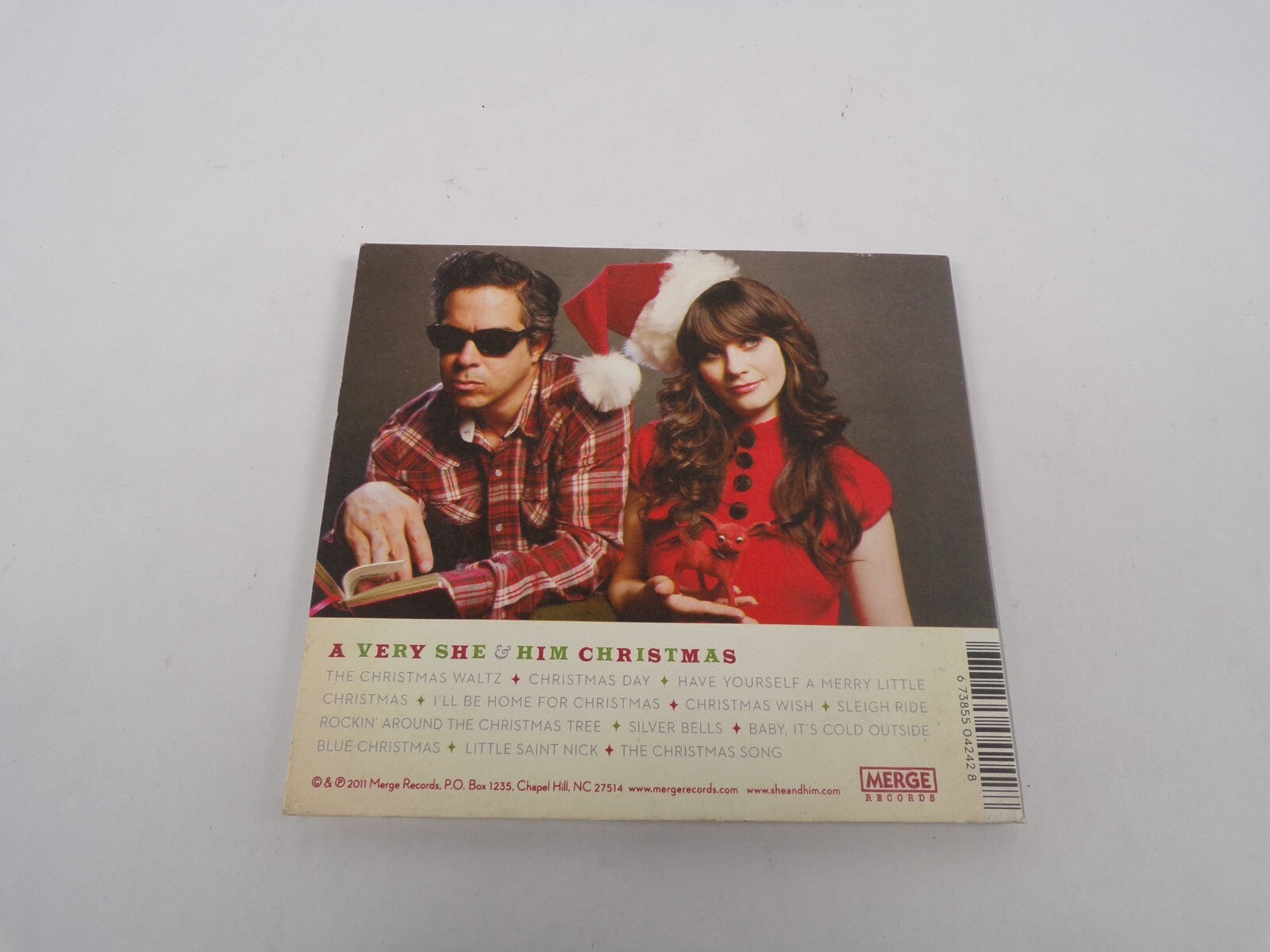 A Very She & Him Christmas The Christmas Waltz - Christmas Wish Sleigh CD#28