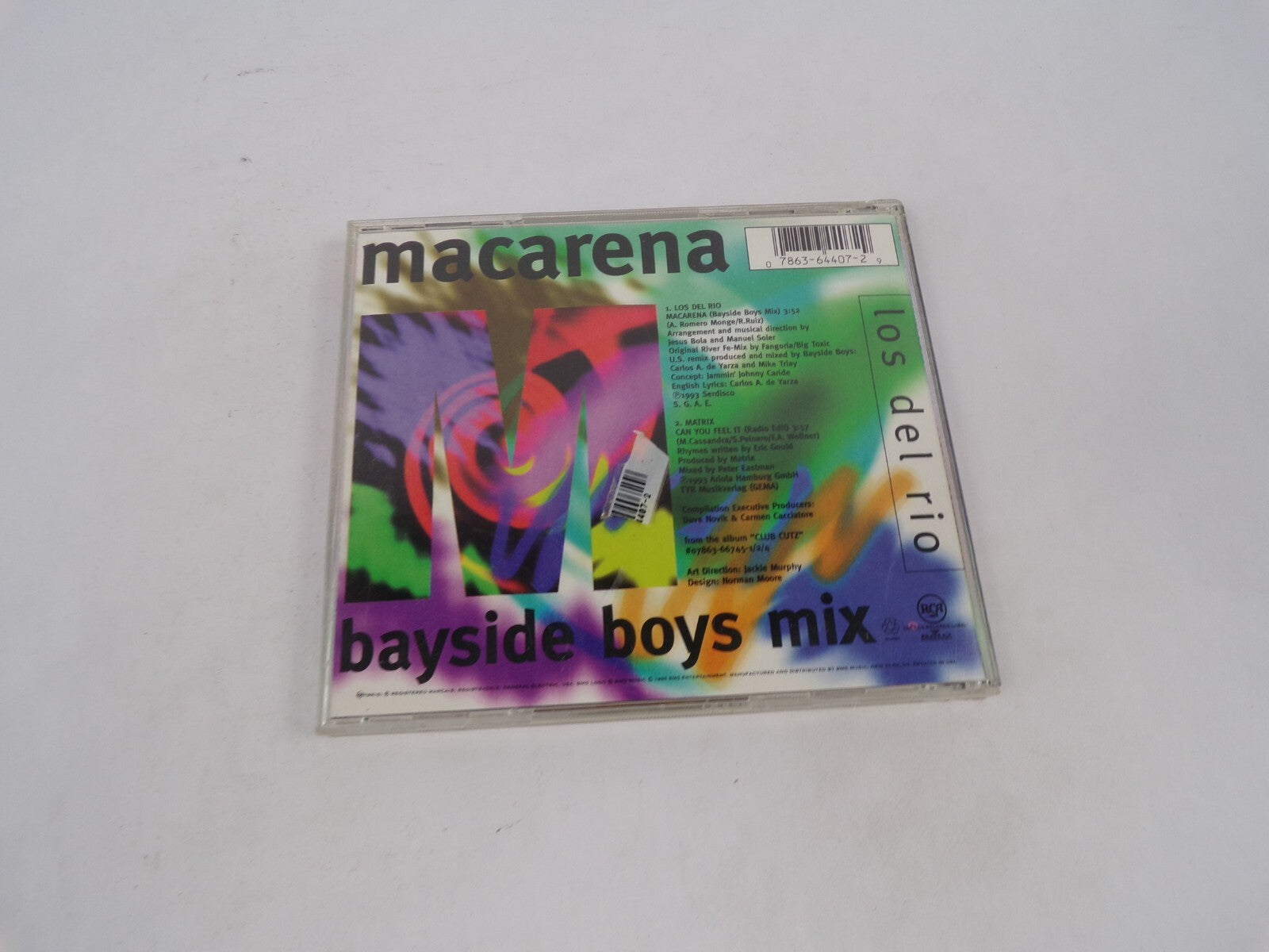 Los Del Rio Macarena Bayside Boys Mix LOS Del RNO Macarena Matrix Can You CD#69