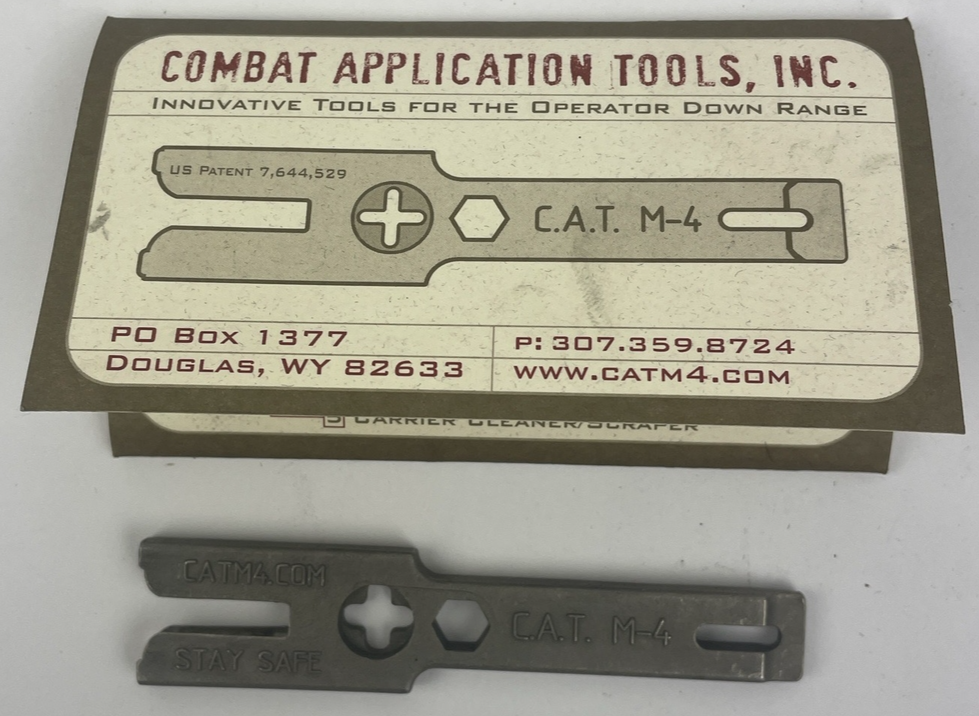 Combat Application Tools INC. Barrel Scraping Tool for Gun Cleaning CAT M-4