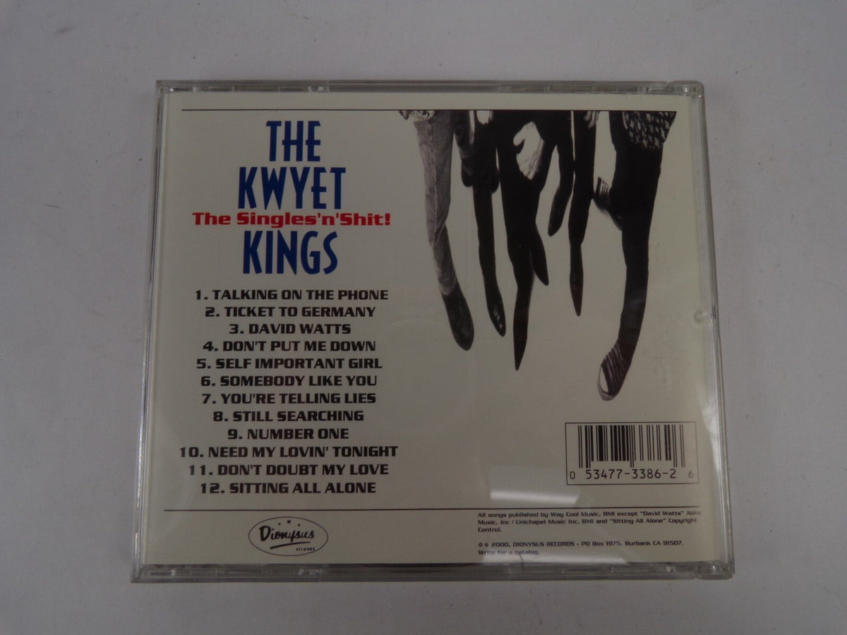 The Kwyet Kings The Singles' n' Shit David Watts Number One CD#40
