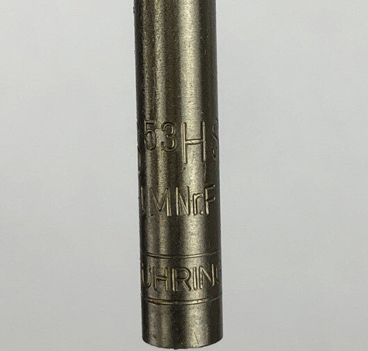 1 x GUHRING S-Bohrer 6.53mm DIN 338 RN - HSS C LIM Drill Bit # 651 K- NEW