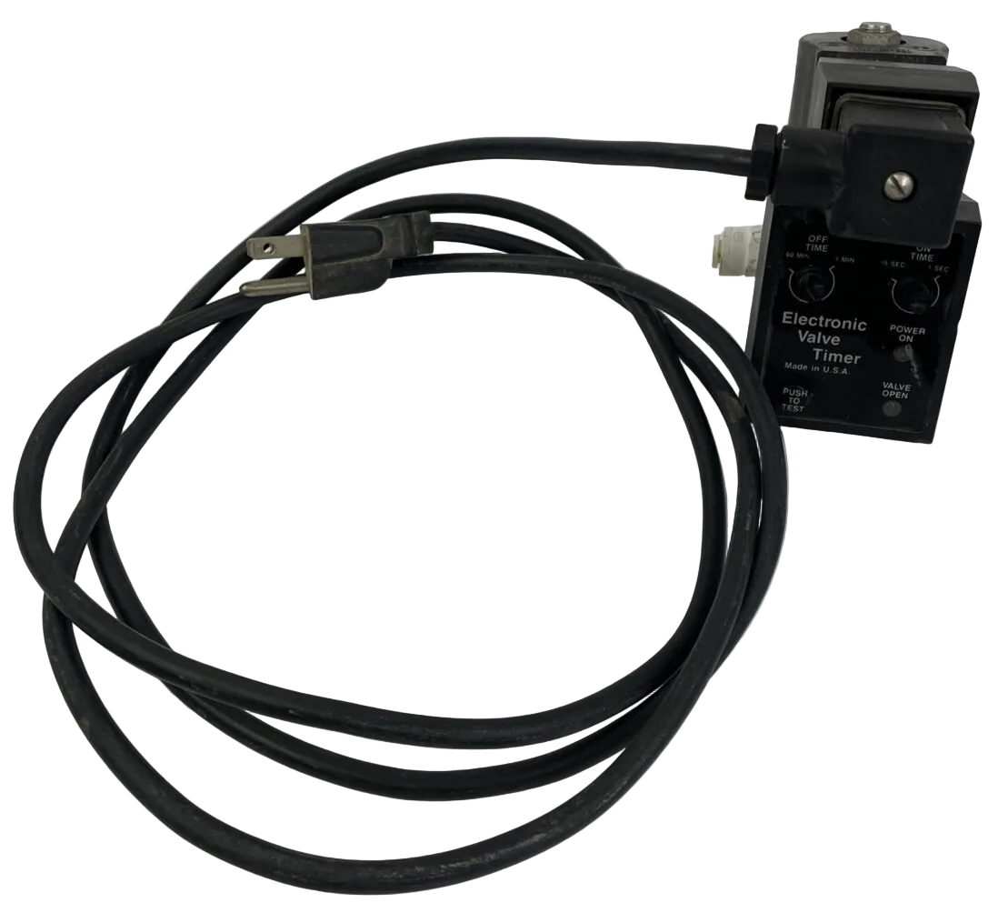 A.S.P. EVTI20 120V electronic valve timer with AXI pressure valve