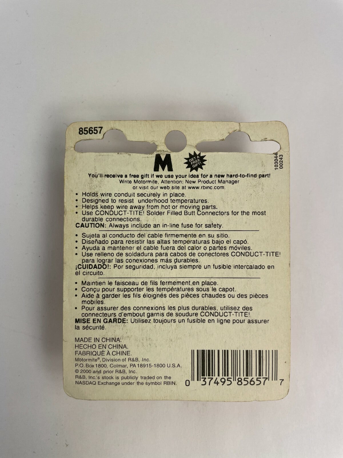 Genuine Automotive Part Wire Harness Retainer 3/4" 85657 Lot of 2 A2