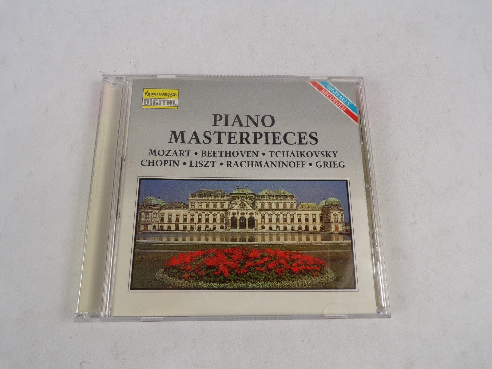 Piano Masterpieces Mozart Bethoven Tchaikovsky Chopin Liszt Rachmaninoff CD#58