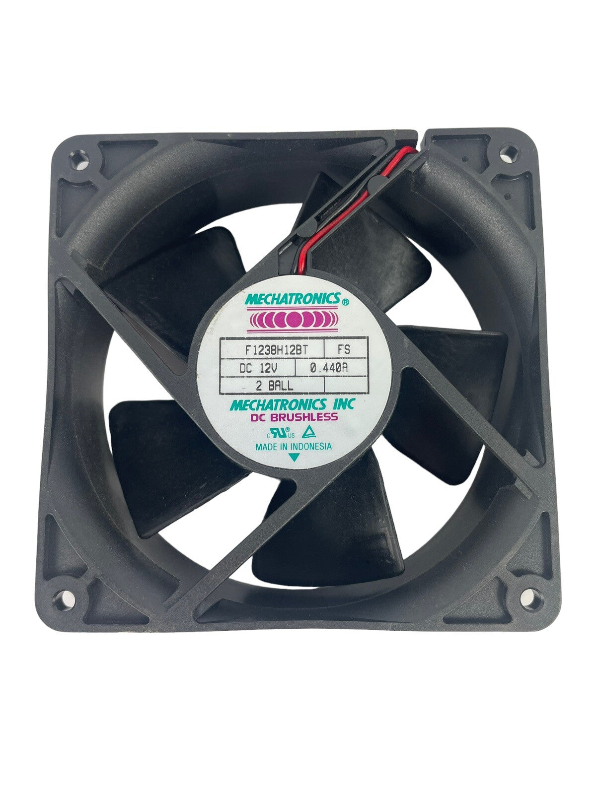 MECHATRONICS F1238H12BT Server Square Fan Axial Fan DC 12V 119 x 119 x 38 mm