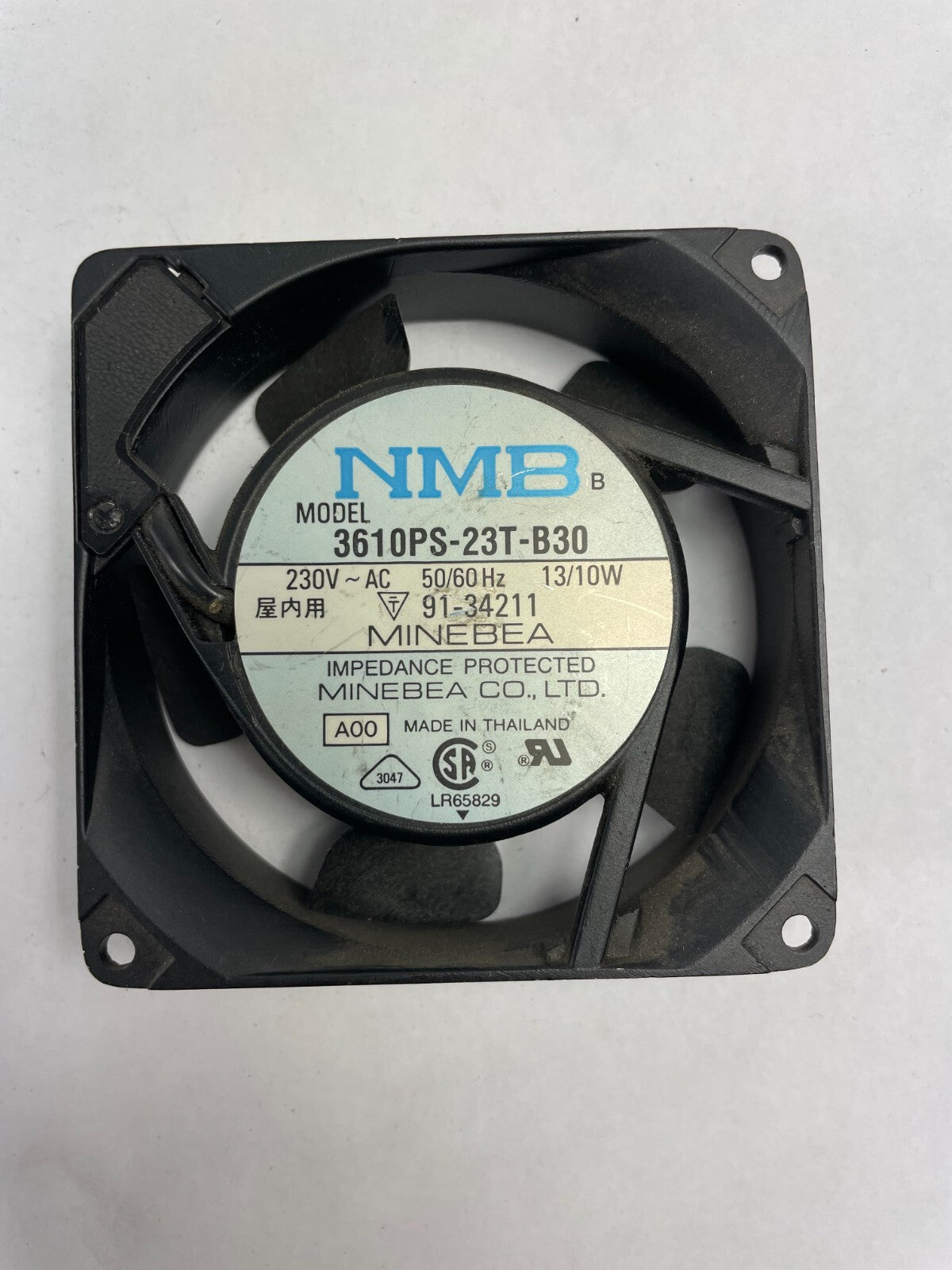 NMB 3610PS-23T-B30 DC Fan DC 12/V 2 - Wire CPU Cooling Fan