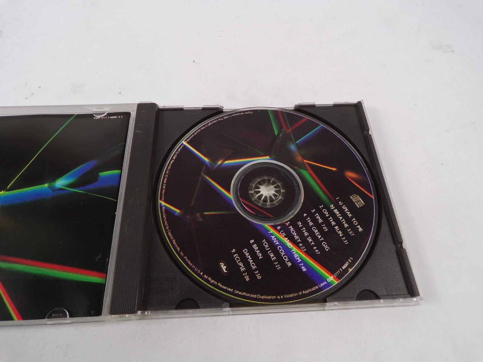 Pink Flyod Dark Side Of The Moon CD#43