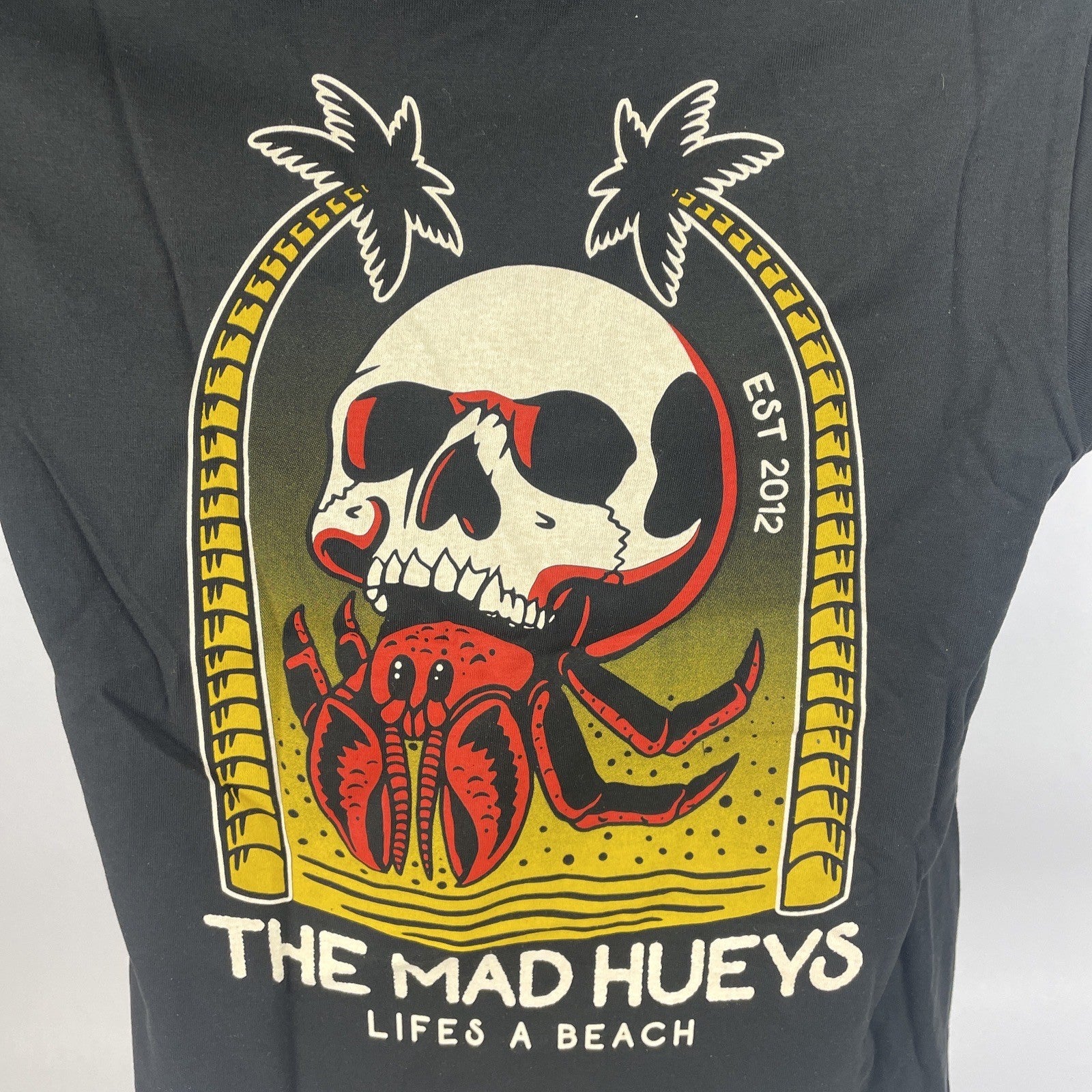 Lot of 3 x NEW Original THE MAD HUEYS Ocean Fishing 2 x SS 1 x LS T-Shirt Small