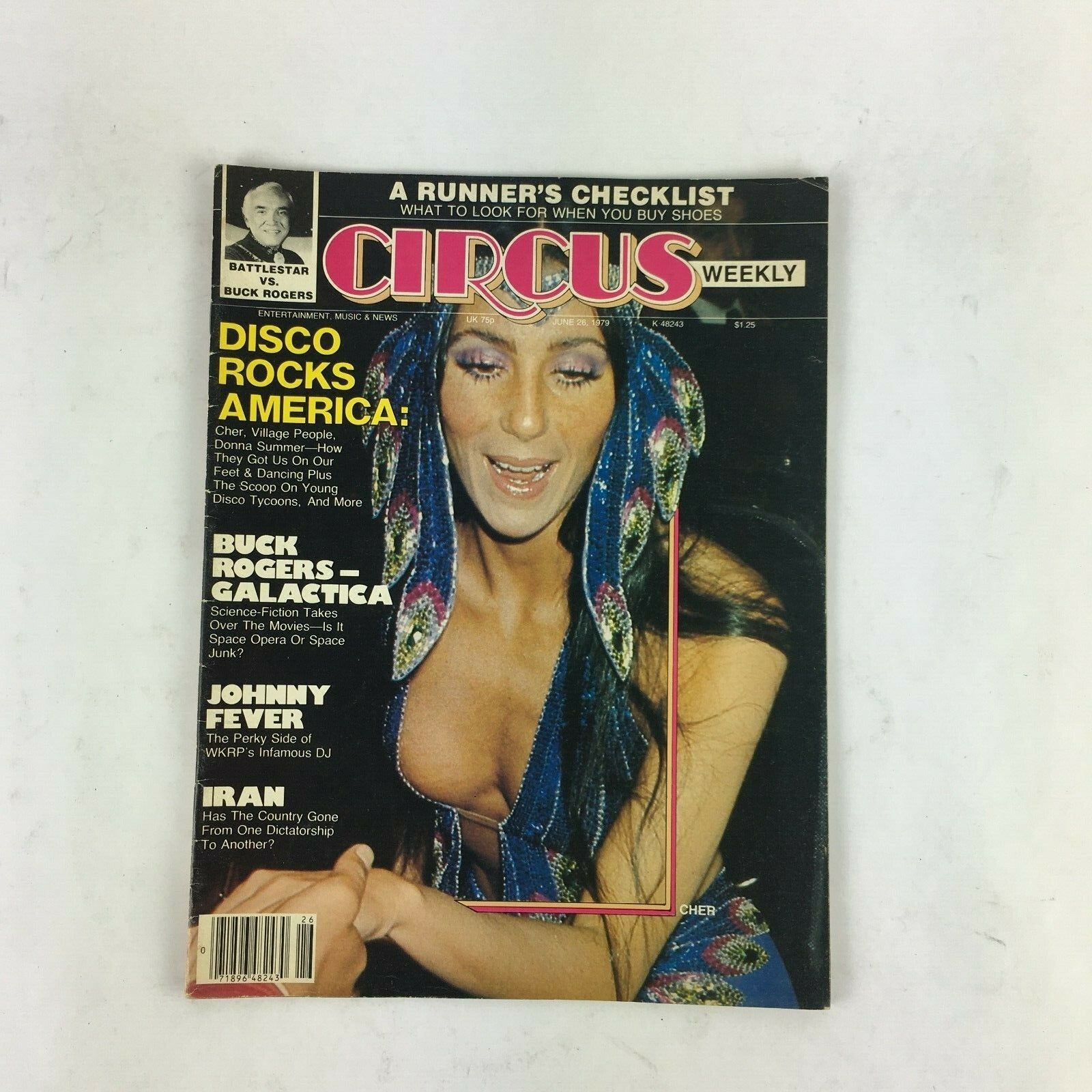 June 26,1979 Circus Magazine Disco Rocks America Buck Rogers Galactica Iran