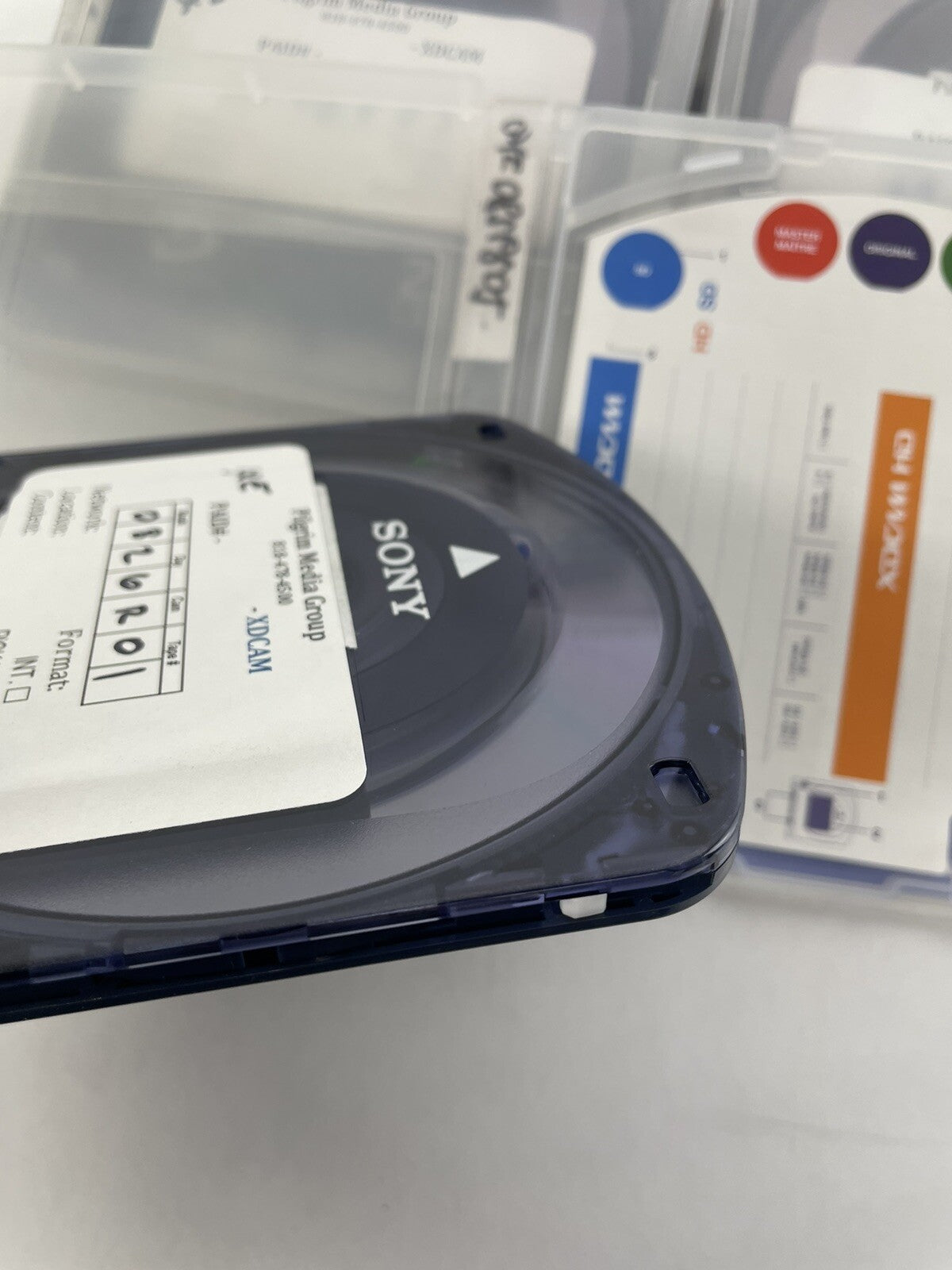 Lot of 5: Sony PFD23A 23GB Rewritable Professional Optical Disc for XDCAM 5-pack
