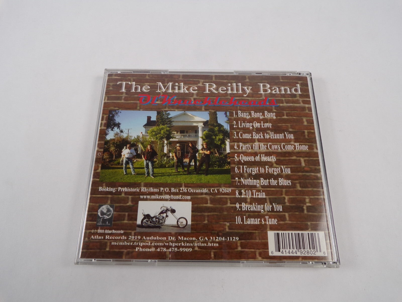 The Mike Reilly Band Knuckleheads Bang Bang Bang Living On Love CD#47
