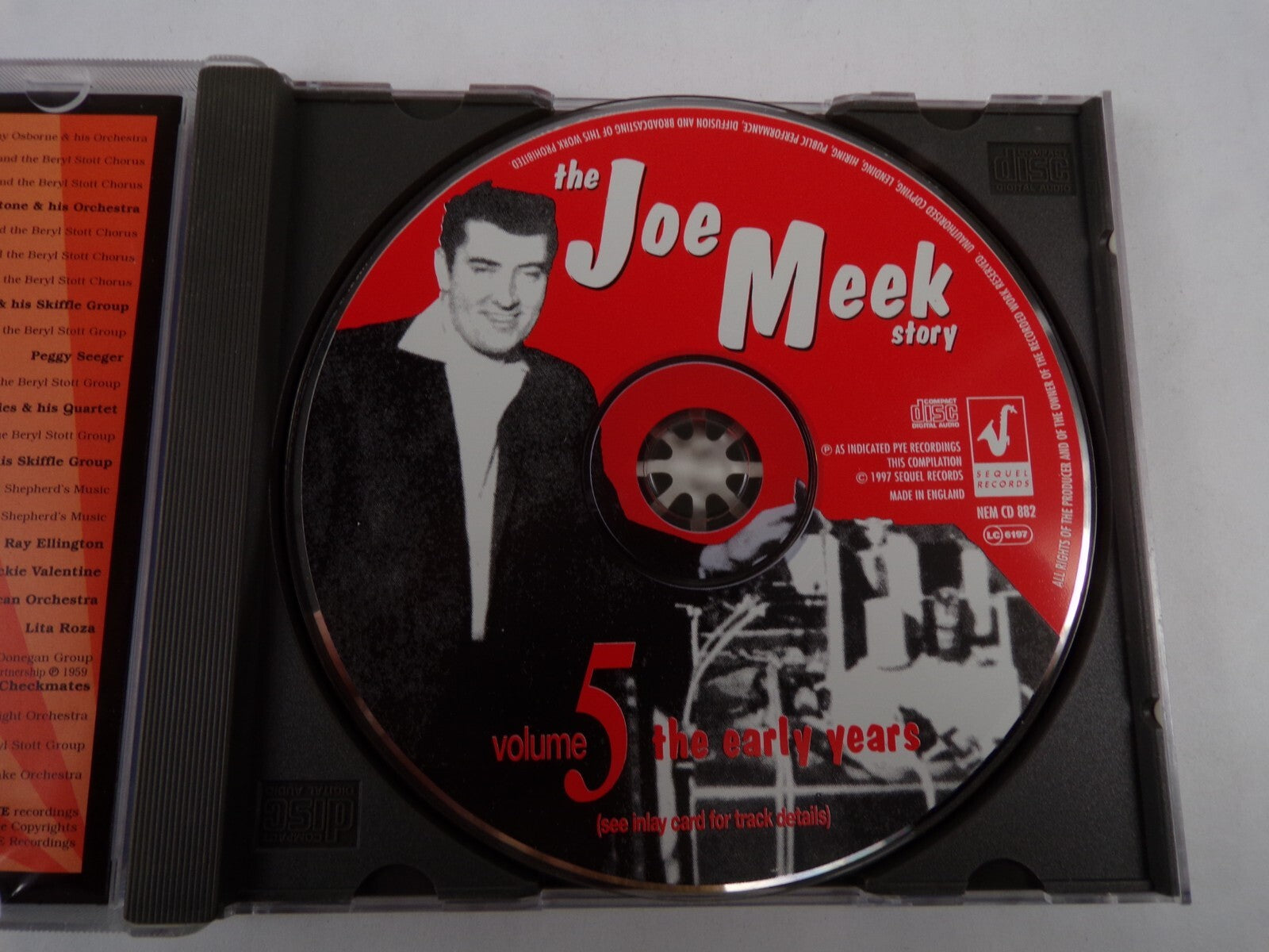 The Joe Meek Story Volume 5 The Early Years Georgia's Got A Moon CD#59