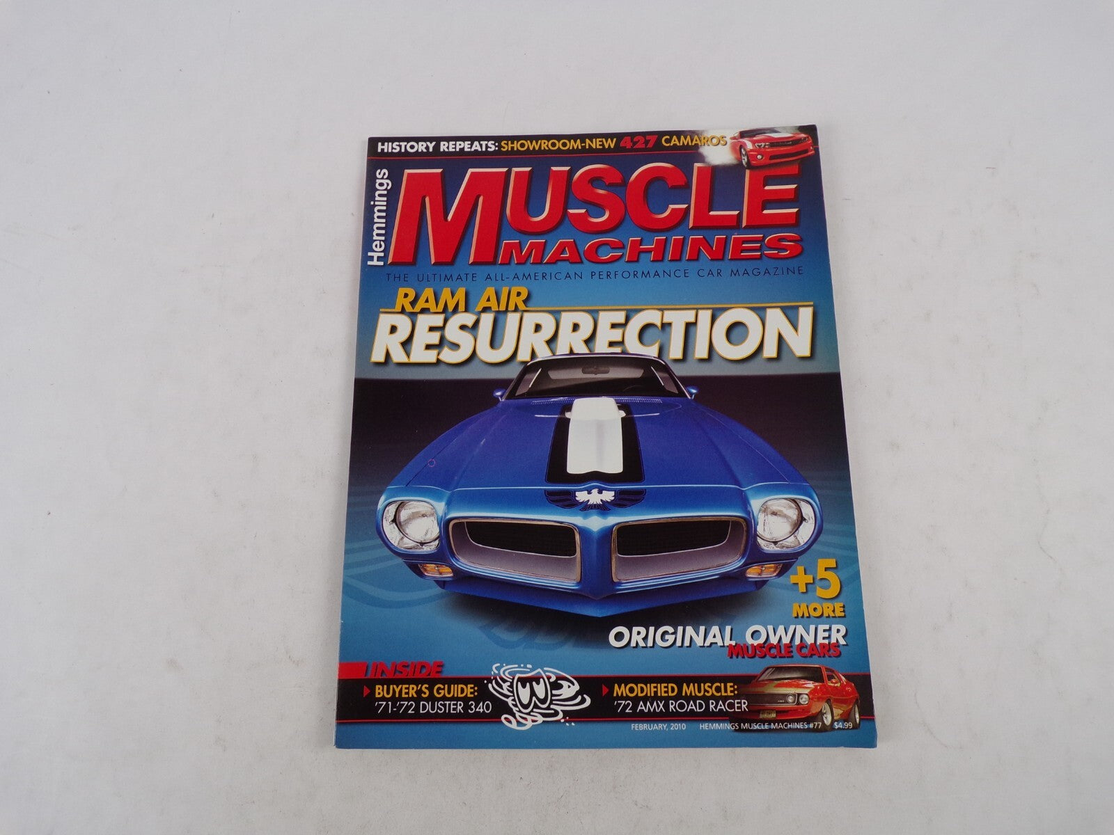 February 2010 Muscle Machines Magazine Ram Air Resurrection History Repeats: Sho