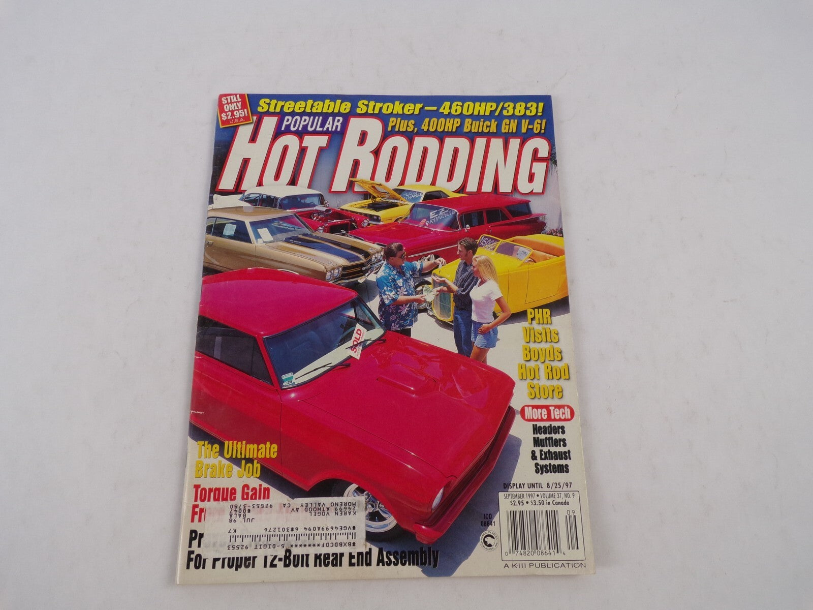 September 1997 Hot Rodding Magazine Streetable Stroker - 460HP/383! Plus, 400HP