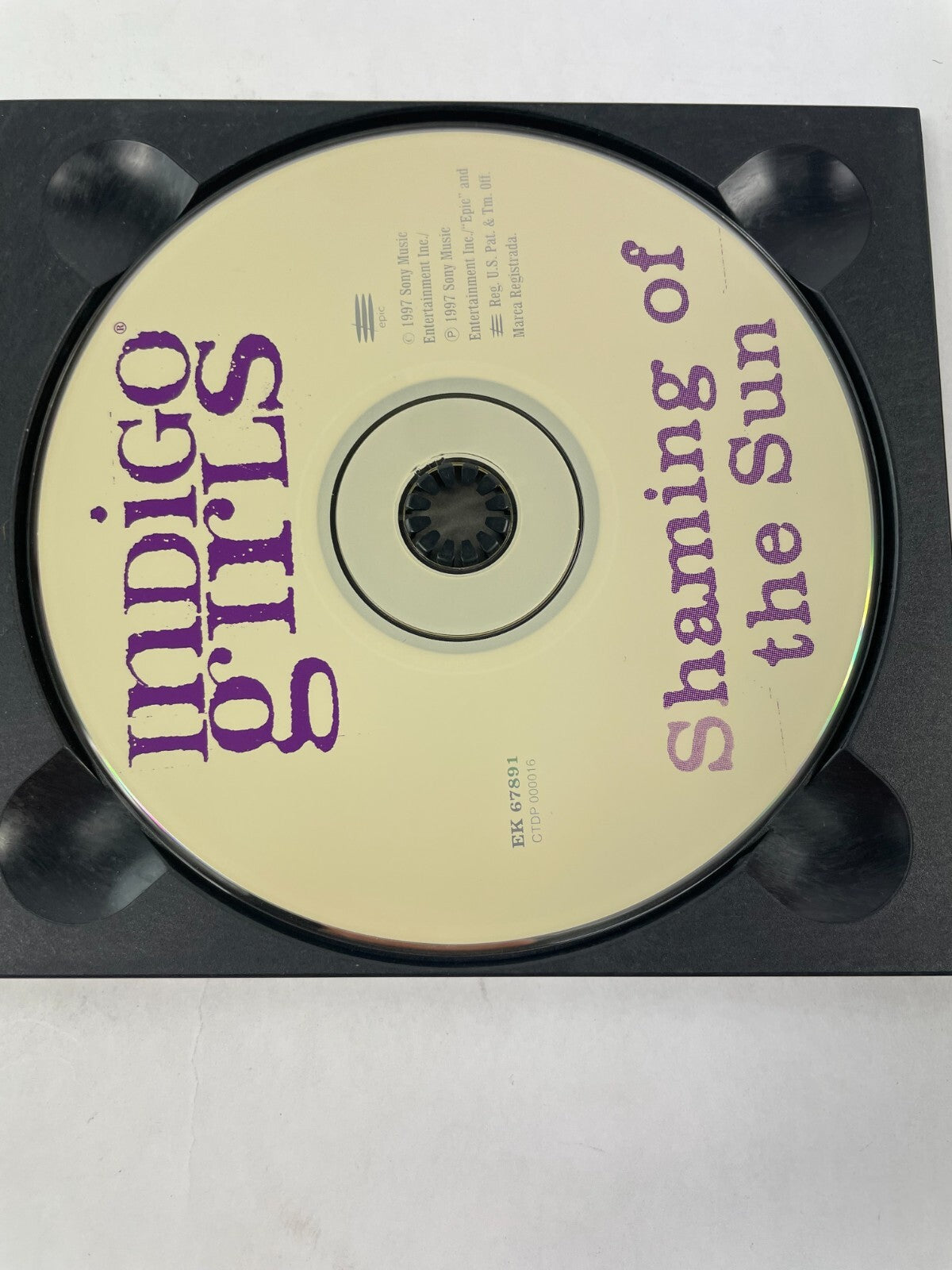 Indigo Girls Shaming Of The Sun Shame On You Get Out The Map Shed Your SkinCD#73
