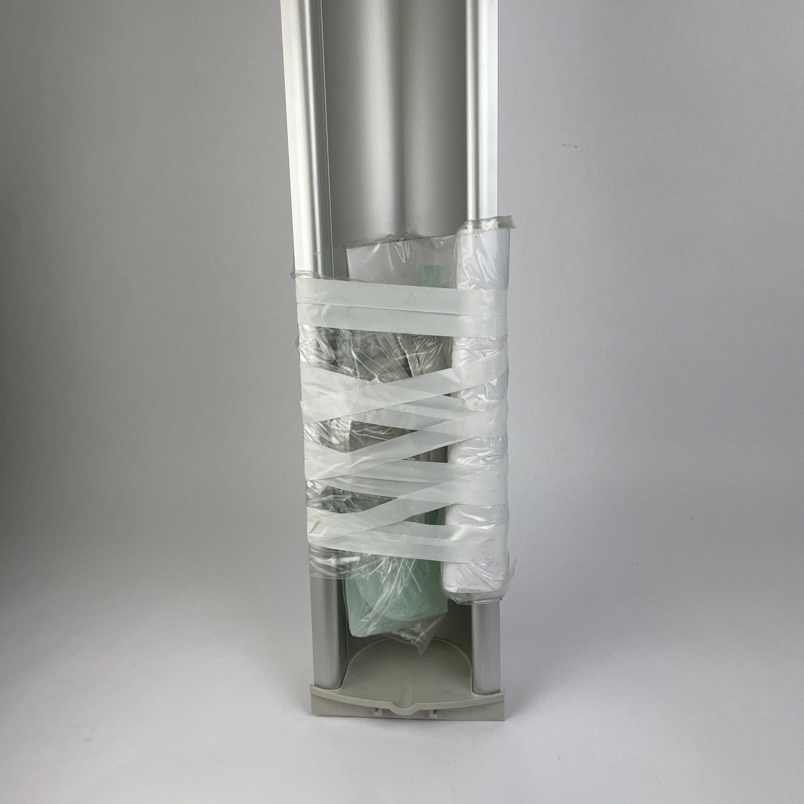 Kohler 1840-SS Pilaster Shower Locker w Shelf cutouts for razor and washcloth