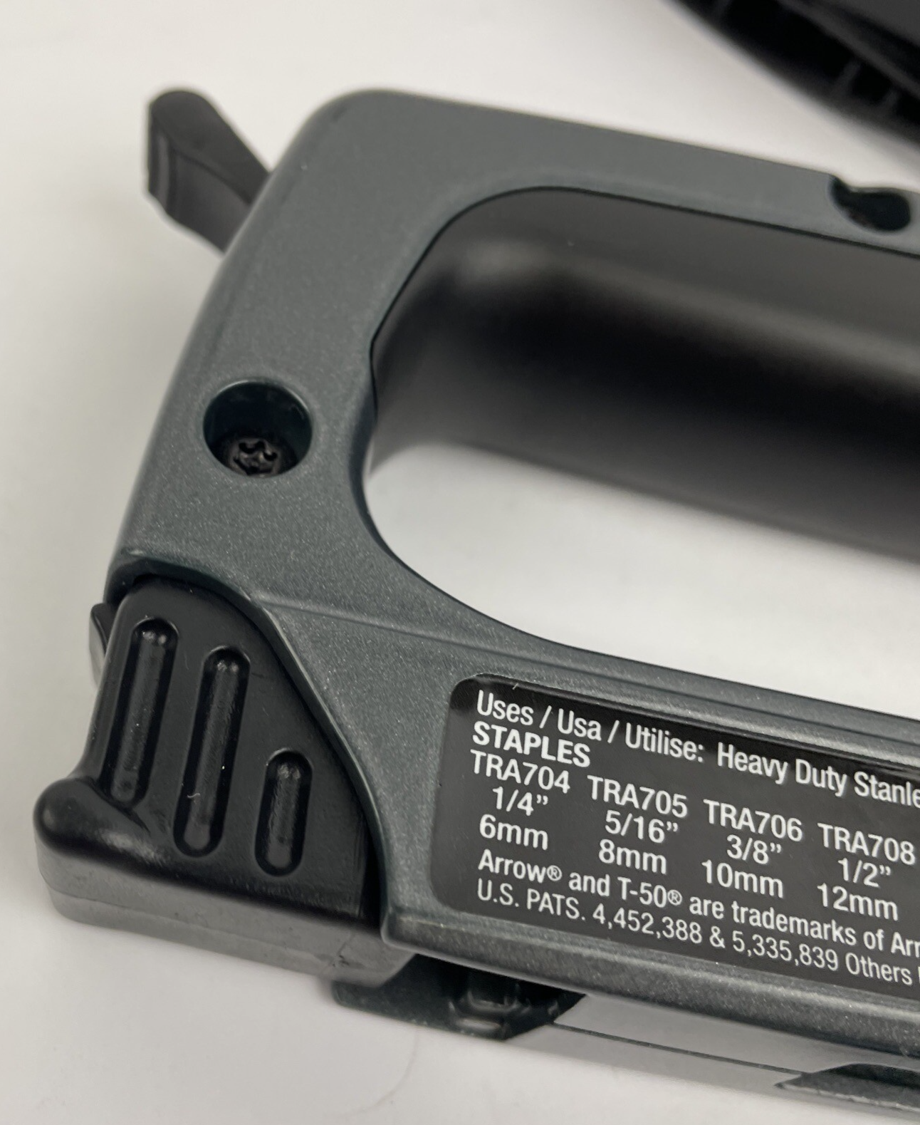 Stanley TR250 Heavy Duty T50 Staple Gun - Aircraft Aluminum W 3/8" 10mm Staples