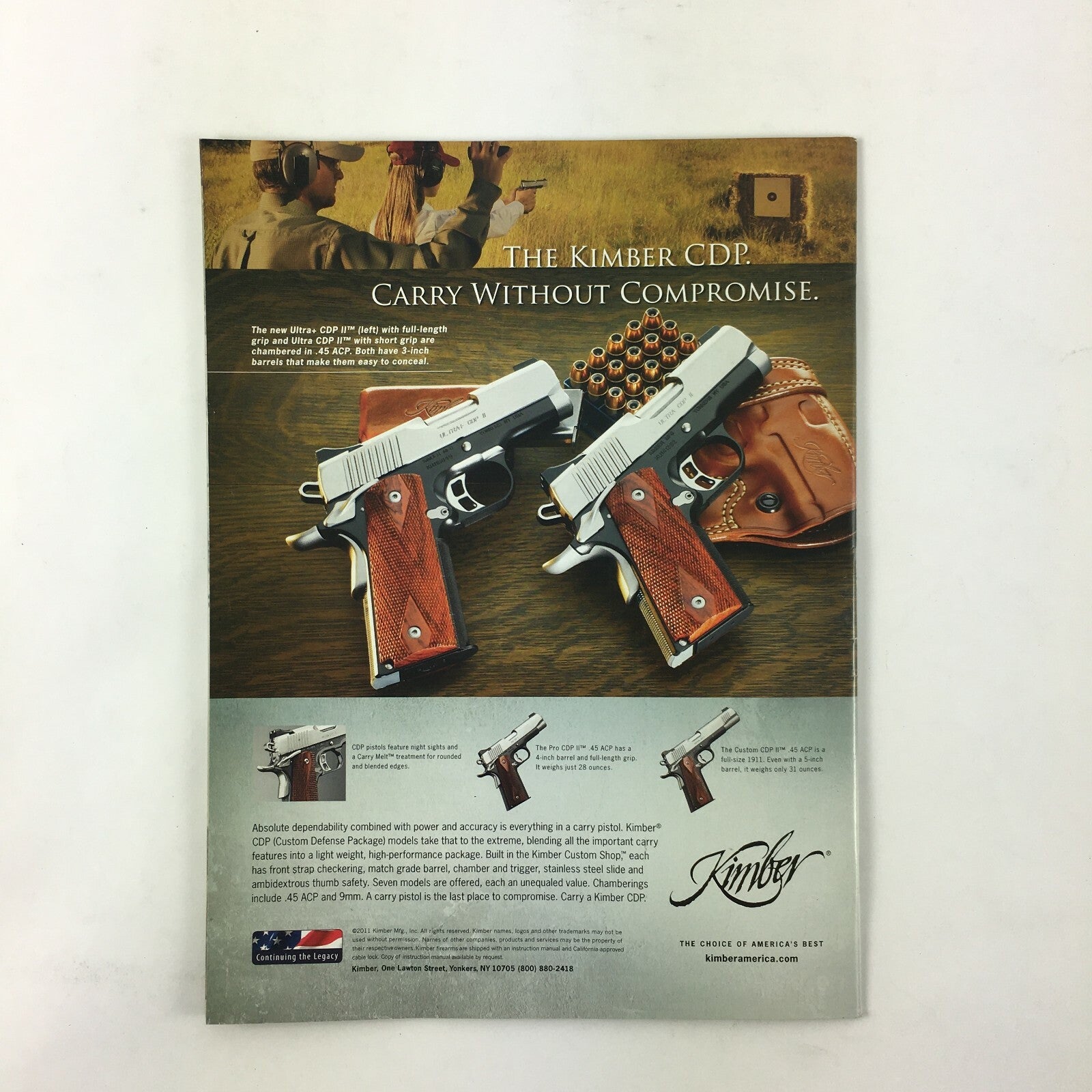 Shooting Times Magazine Short Barrel 1911s 15 Gun Shoot Out .257 Roberts .40-Cal