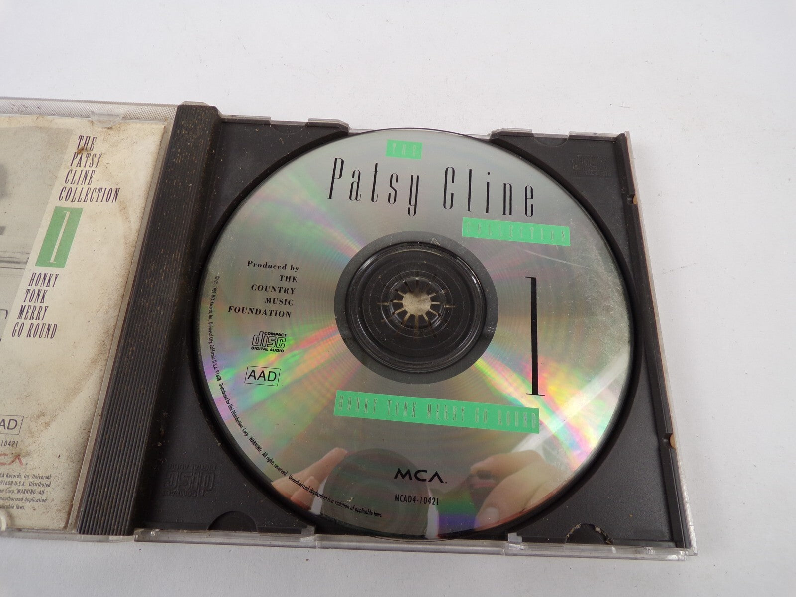 The Patsy Cline Collection Hoaky Tonk Merry Go Round I Love You Honey CD#31