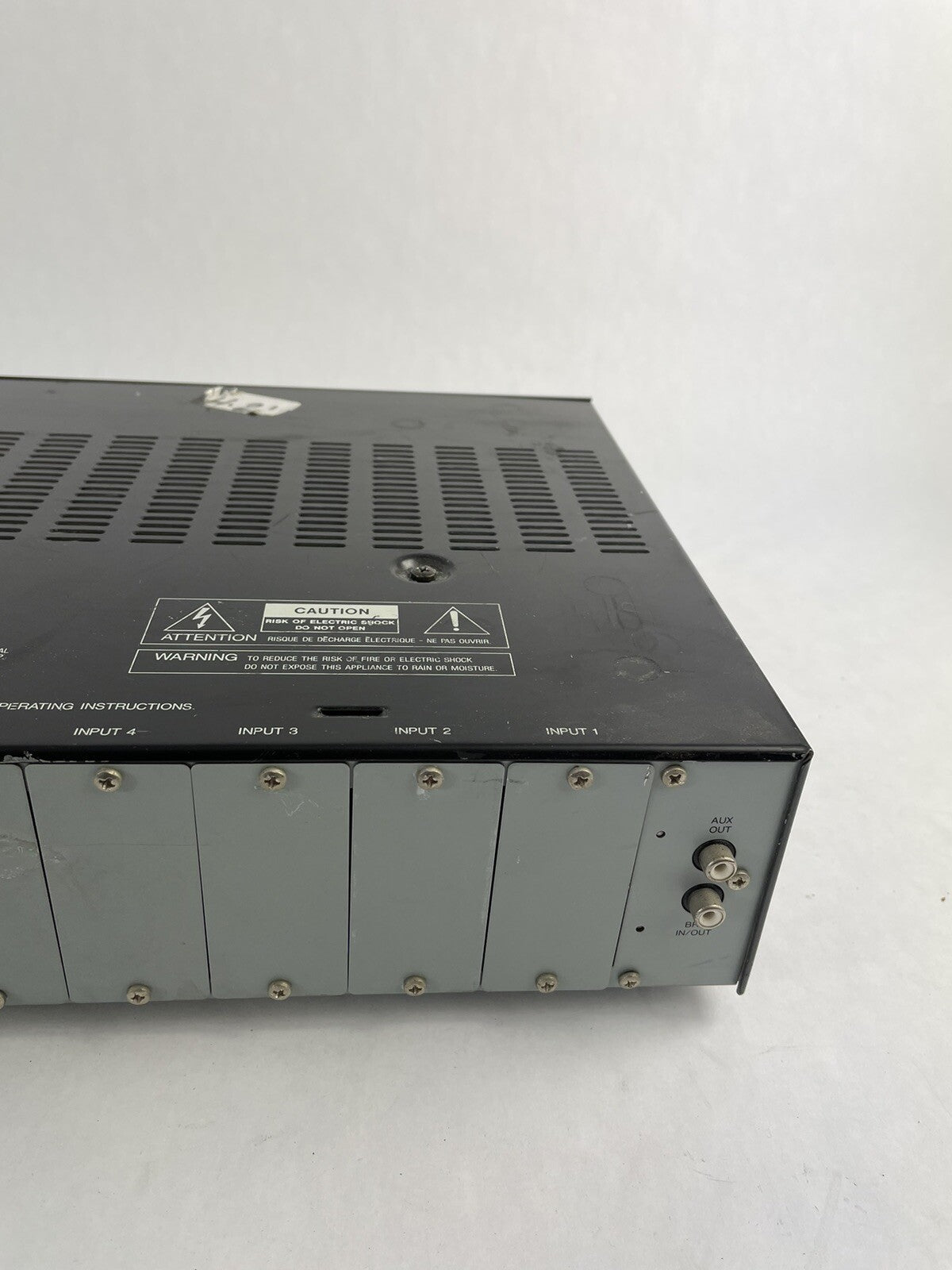 TOA M-900MK2 900 Series II 30W 8-Channel Mixer Amplifier - Untested