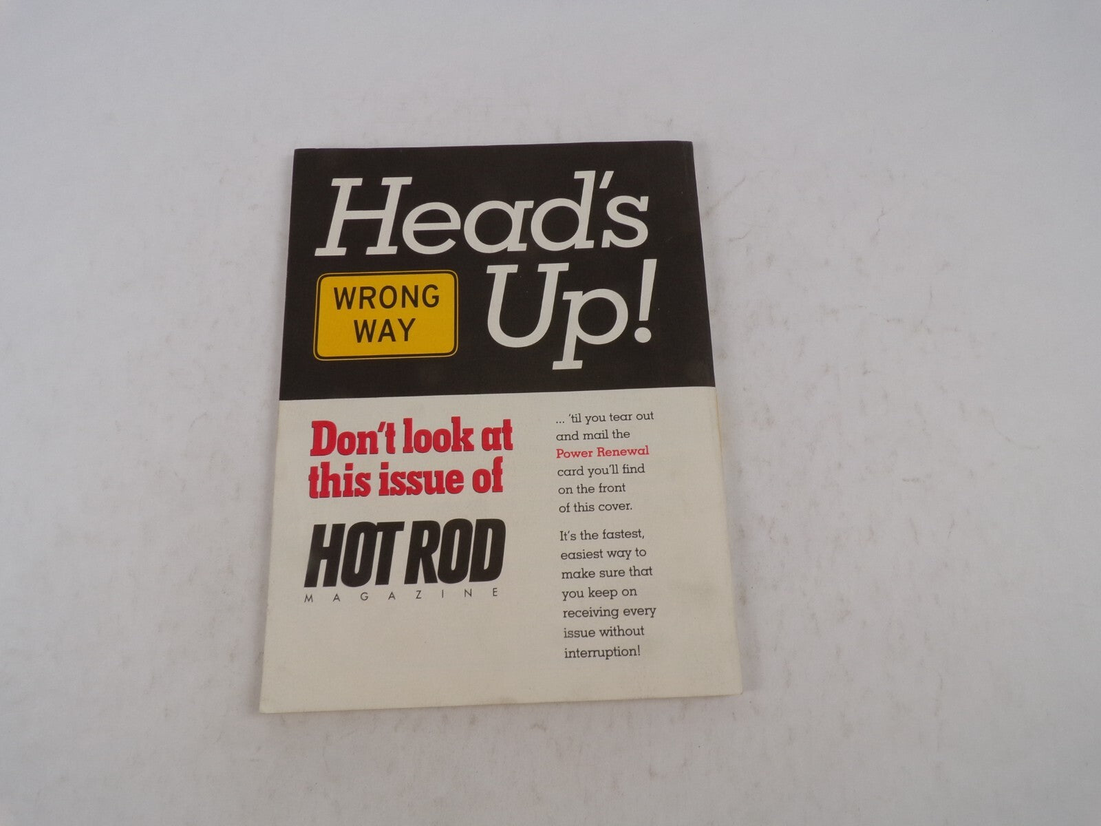February 1998 Hot Rodding Magazine Don't Let It Come To A Screeching Stop! Your