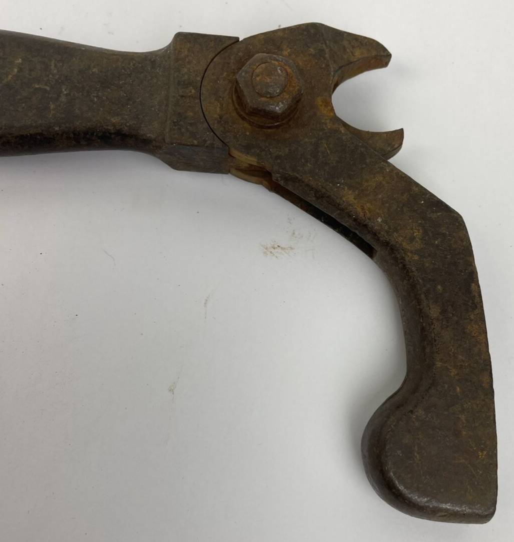 Antique Smith & Hemenway Co. Nail Puller GIANT No 1 Jamestown New York USA Works