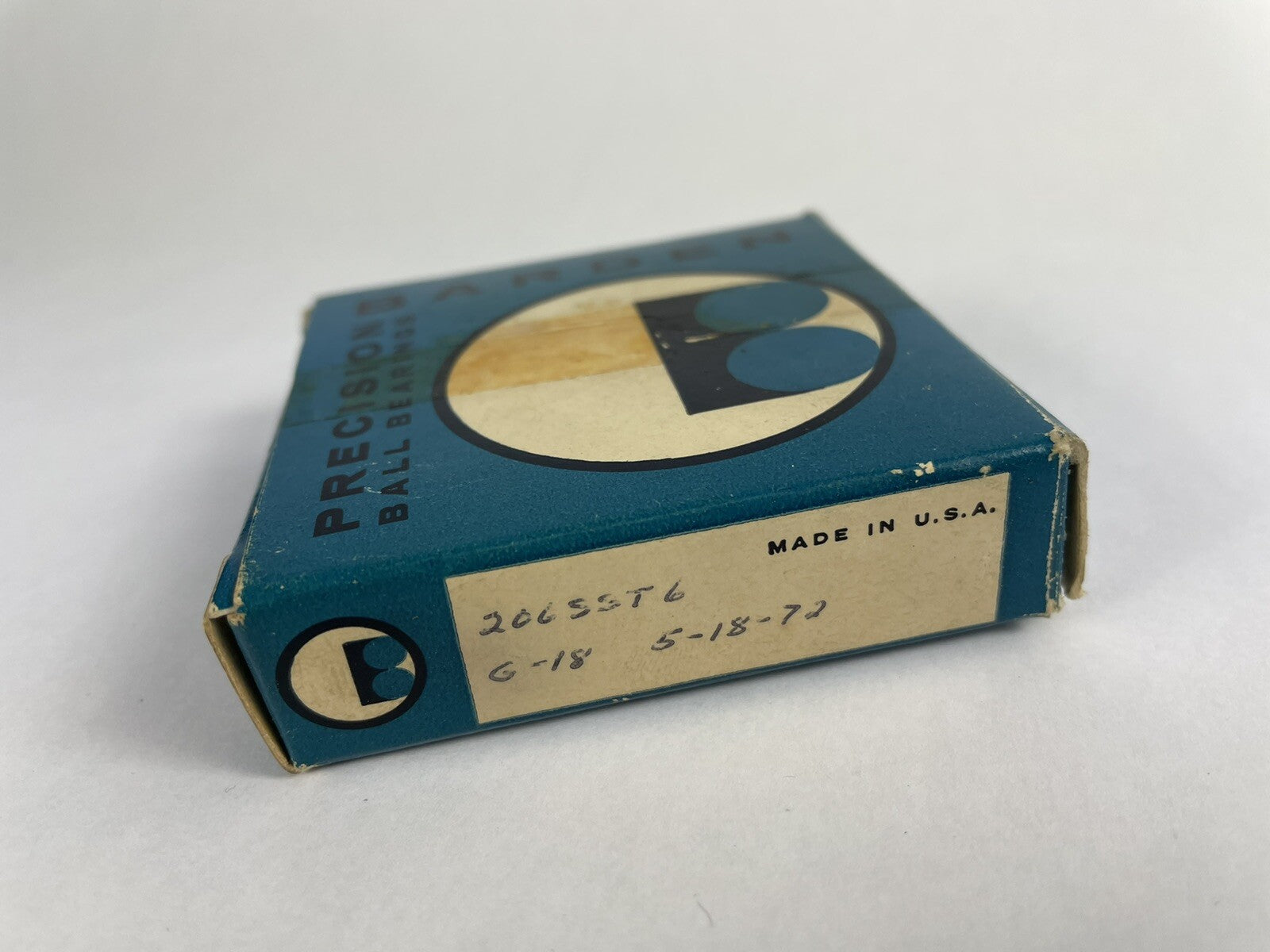 Barden Precision Ball Bearing 206SST6 G-18 5-18-72