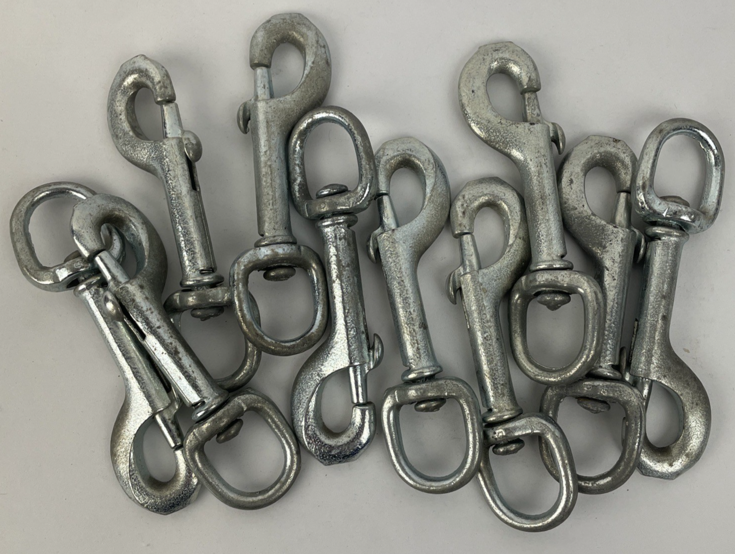 Lot of 10 x Campbell Bolt Swivel Durable Round Eye 4" Snap