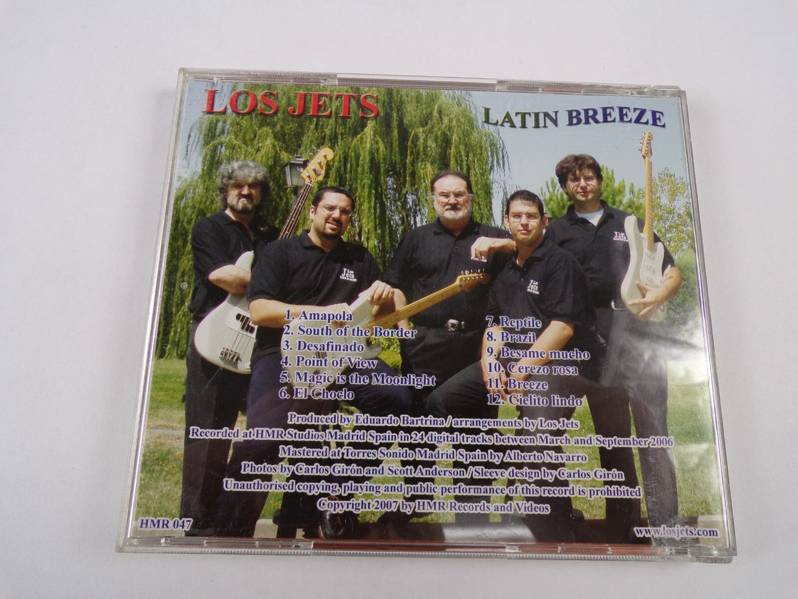 Los Jets Latin Breeze Amapola South Of The Border Point Of View El Choclo CD#26
