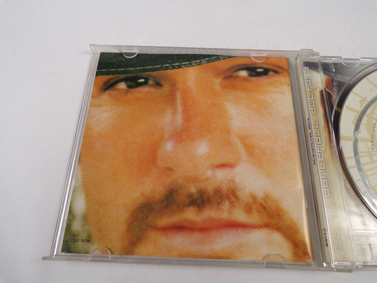 Tim Mcgraw Comfort Me Tickin' Away Red Ragtop Tiny Dancer Illegal CD#30