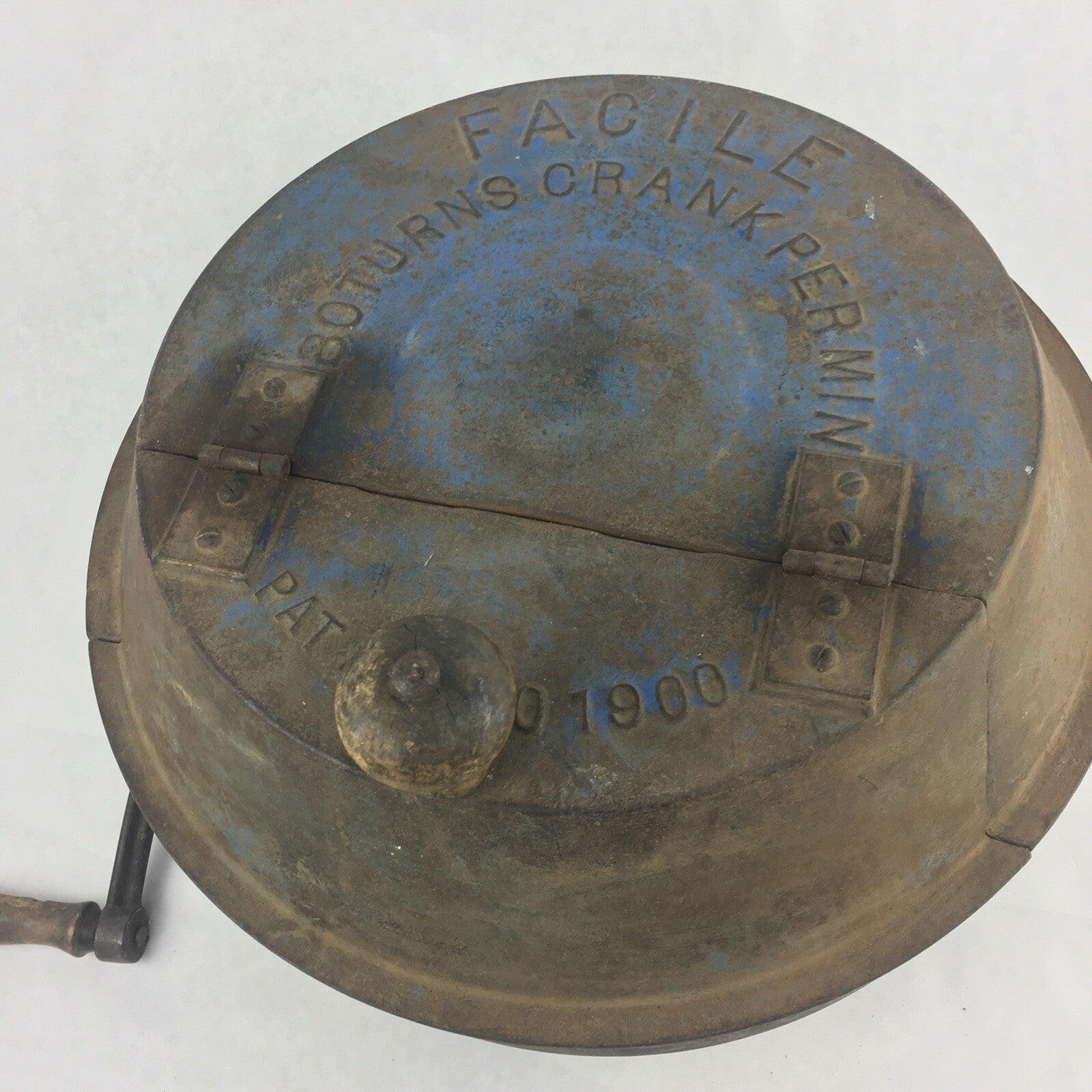 Antique D. H. Burrel Babcock Facile Milk & Cream Tester Cast Iron Centrifuge