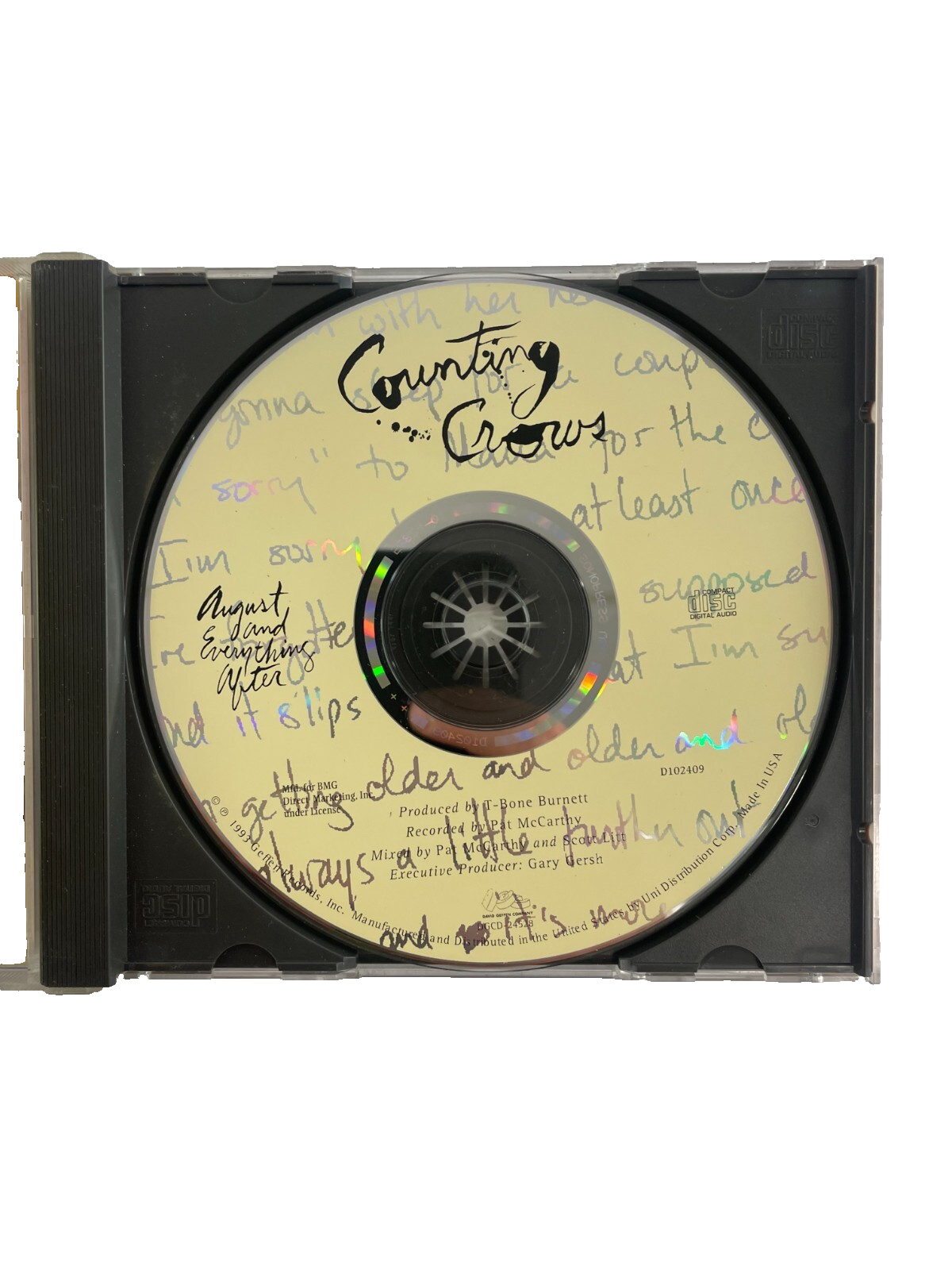 Counting Crows August And Eveything After Round Here Omaha Mr. Jones CD#10