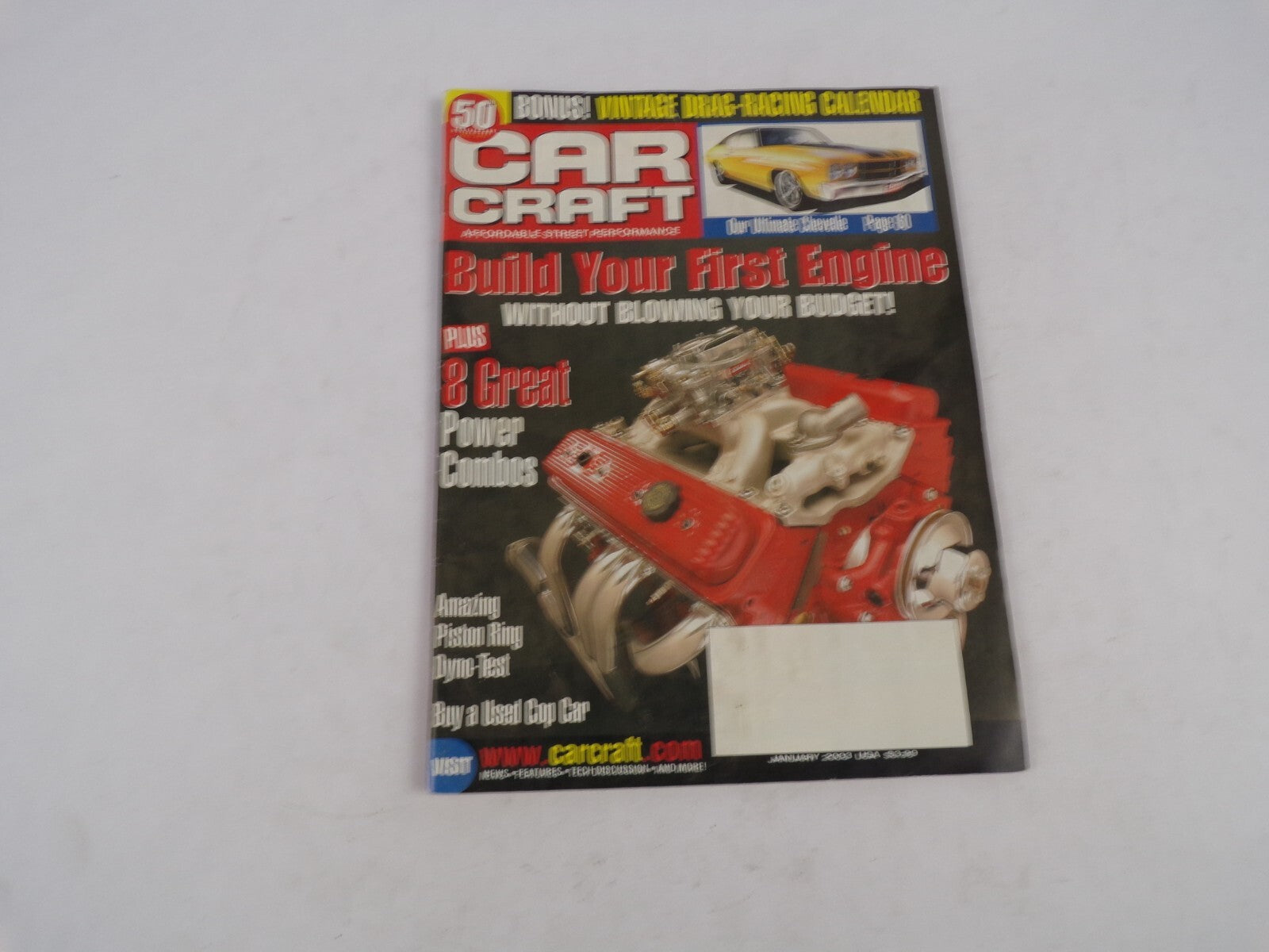 January 2003 Car Craft Build Your First Engine Without Blowing Your Budget!