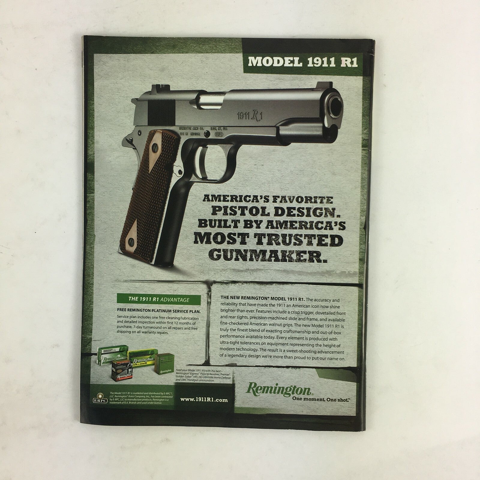 August 2010 Guns & Ammo Magazine More Bore!.45 XDM Warp-Speed Rimfire .22 Pistol