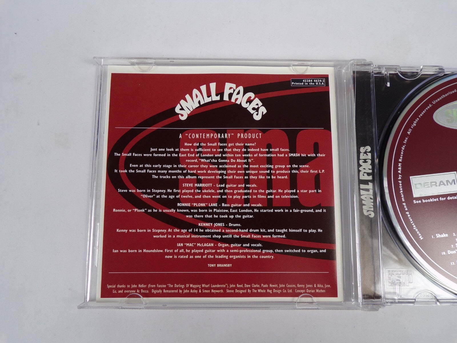 Small Faces Come On Children CD #12