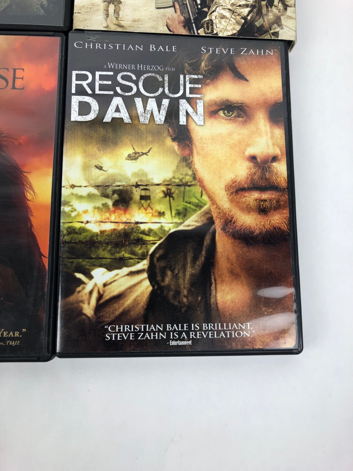 LOT OF 10 MILITARY & WAR MOVIES DVD jarhead Hurt Locker War Horse Rescue Dawn +