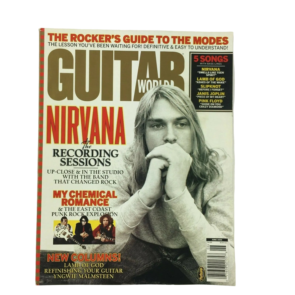 June 2005 Guitar World Magazine Nirvana the RecordingSessions My ChemicalRomance