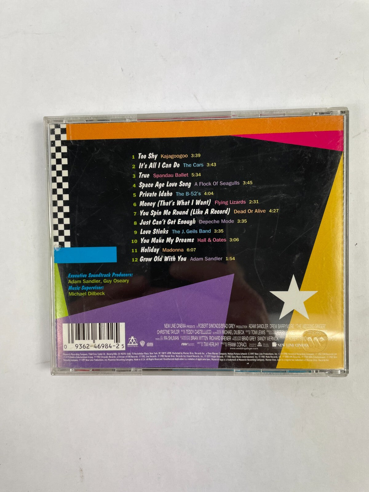 The Wedding Singer Too Shy It's All I Can Do True Space Age Love Song PrivaCD#72