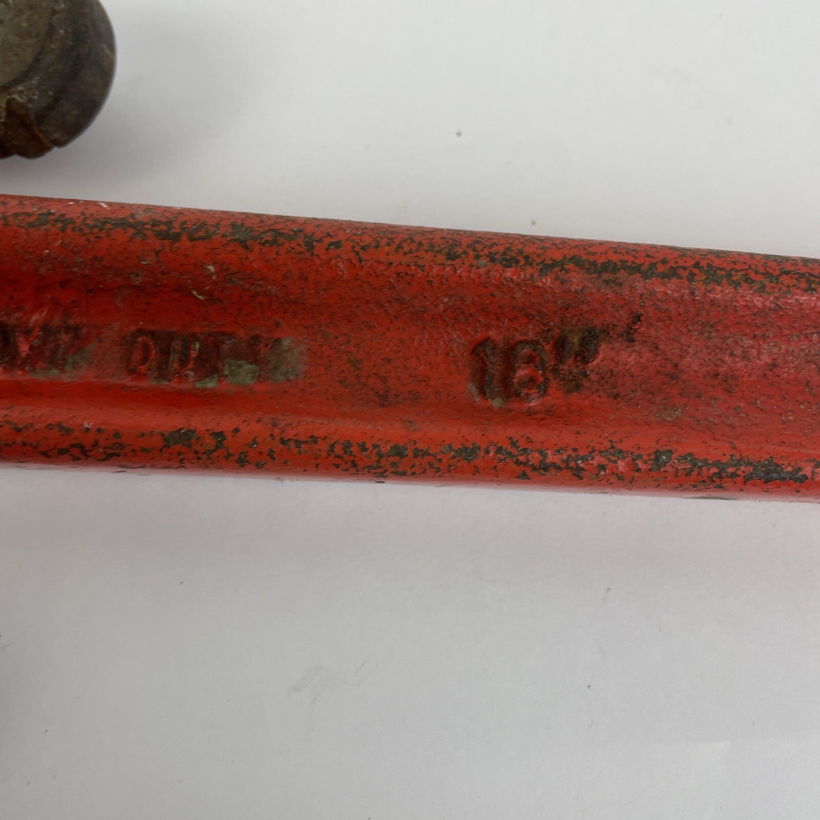 LOT Used Ridgid 18” & 14'' pipe wrenches Ridge Tool Co USA Vintage Tool Lot VGC