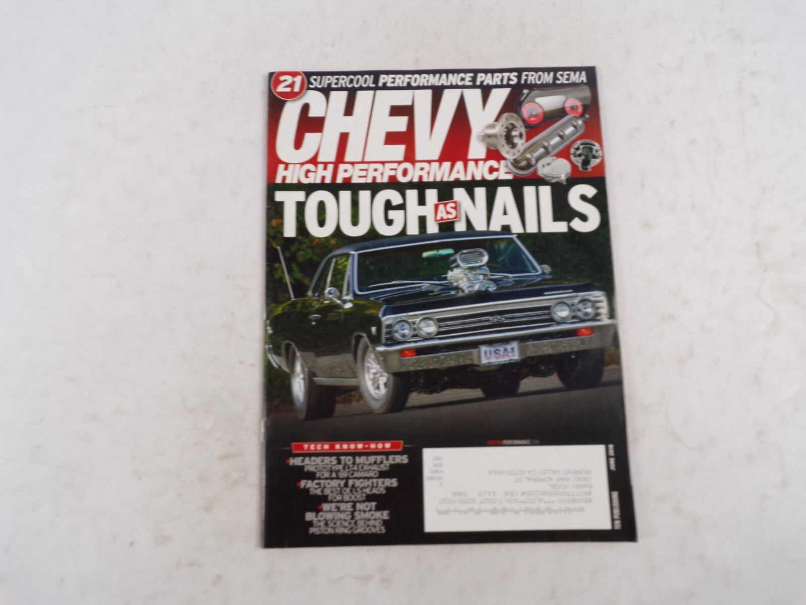 May 2018 Chevy High Performance Tough As Nails Supercool Performance Parts From
