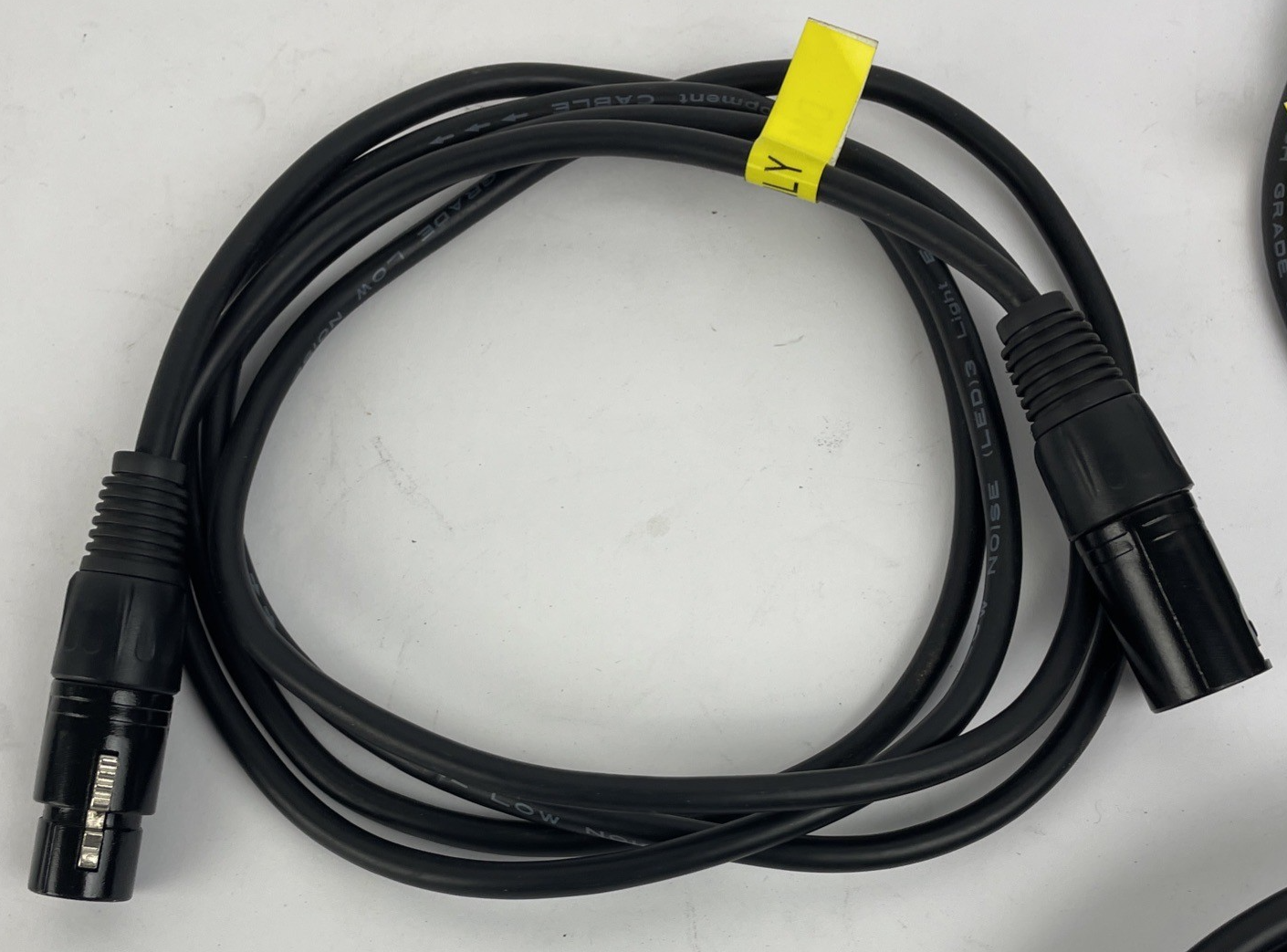 Lot of 3 x XLR Male to Female Microphone Cable Balanced 3 Pin Connector Cord (s)