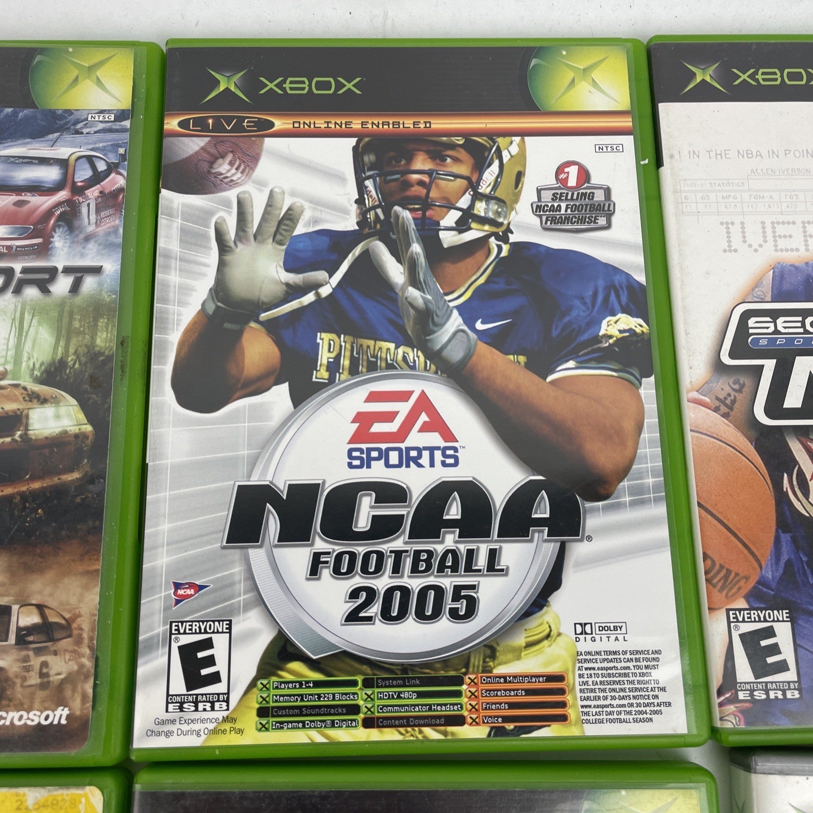 X Box One Games Lot (8) NBA NCAA Football FABLE GTA III Transworld Surf Starsky